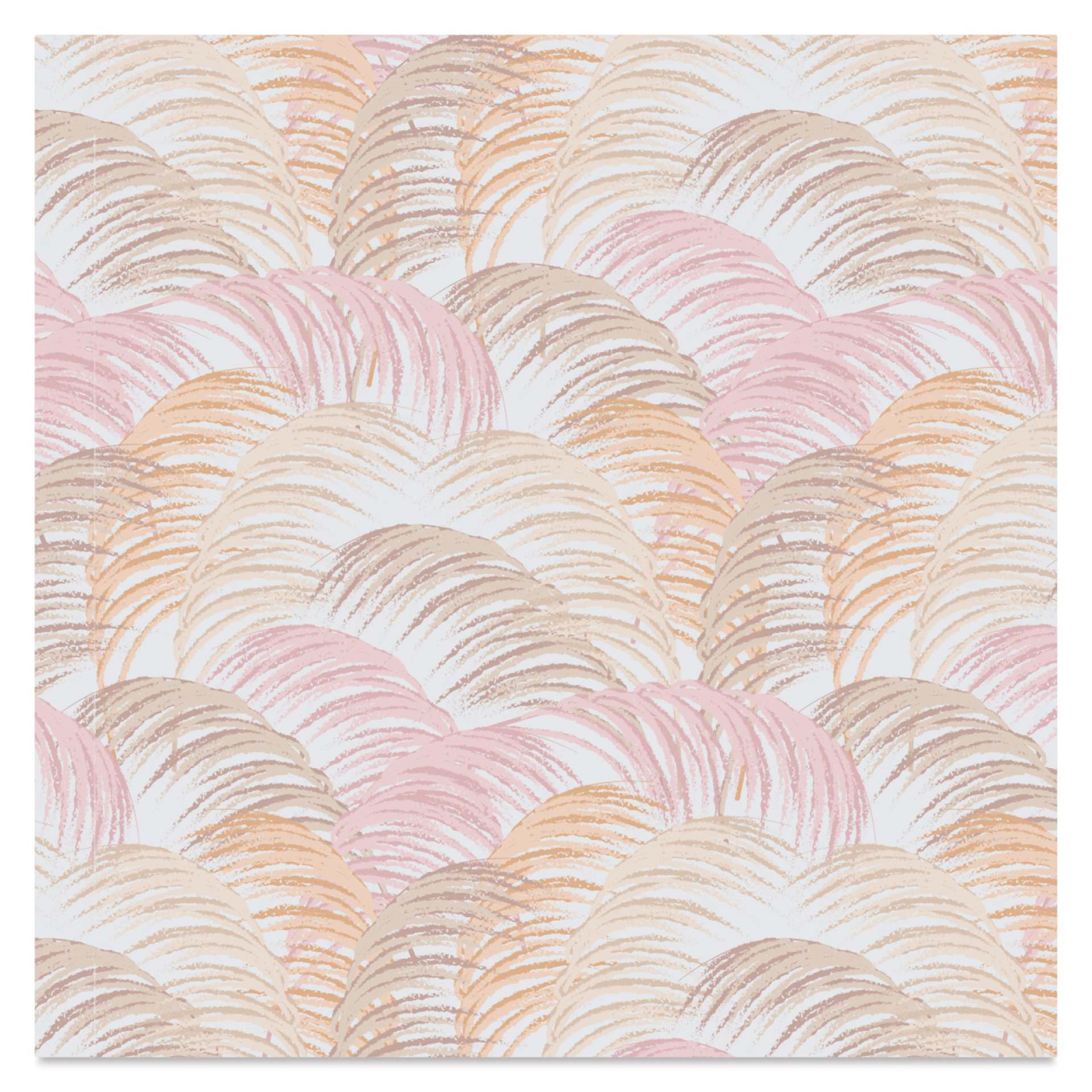 Clairefontaine Origami Paper - Dried Flowers, 5.9" x 5.9", pampas grass
