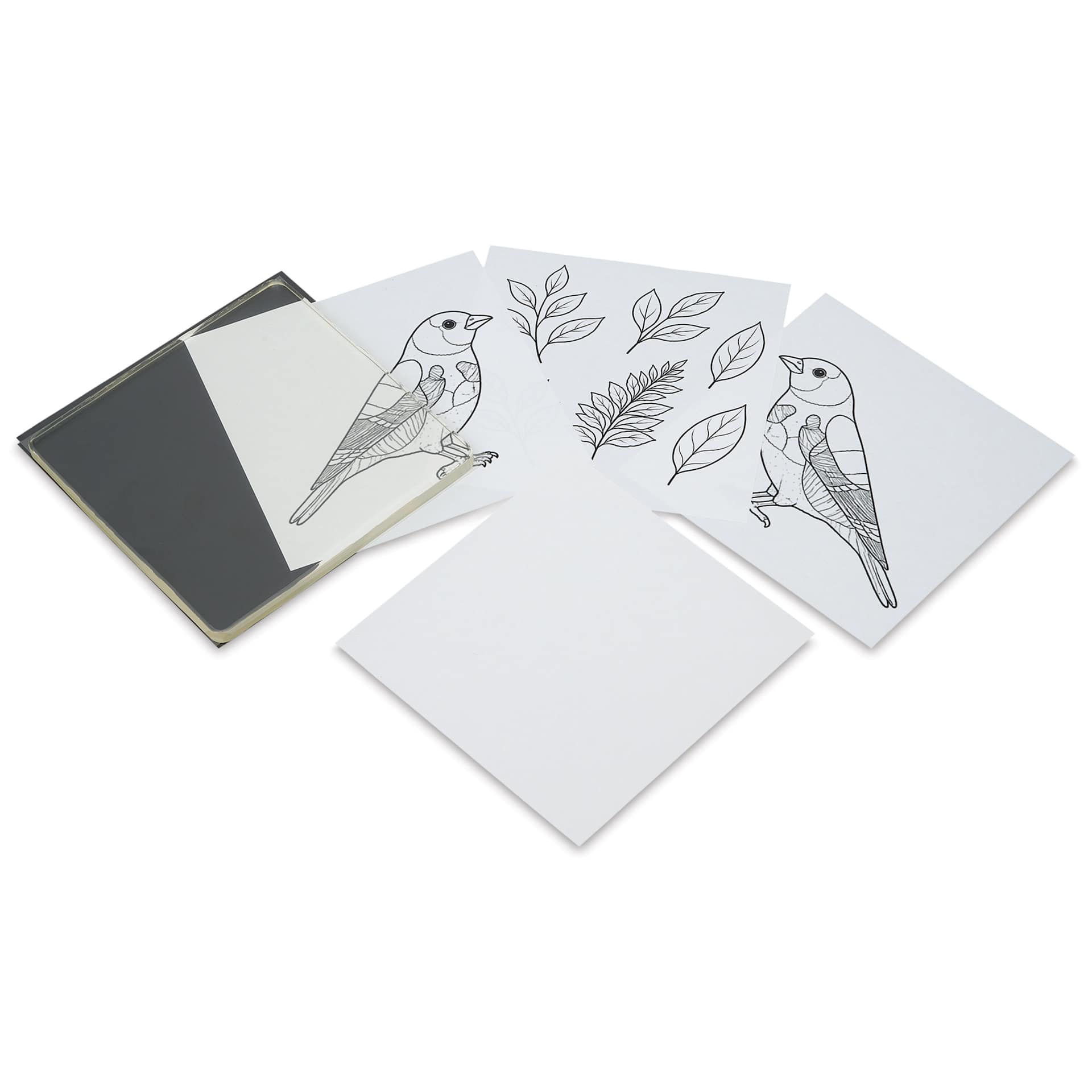 Gelli Arts Print & Collage Studio Set - Colors In Flight