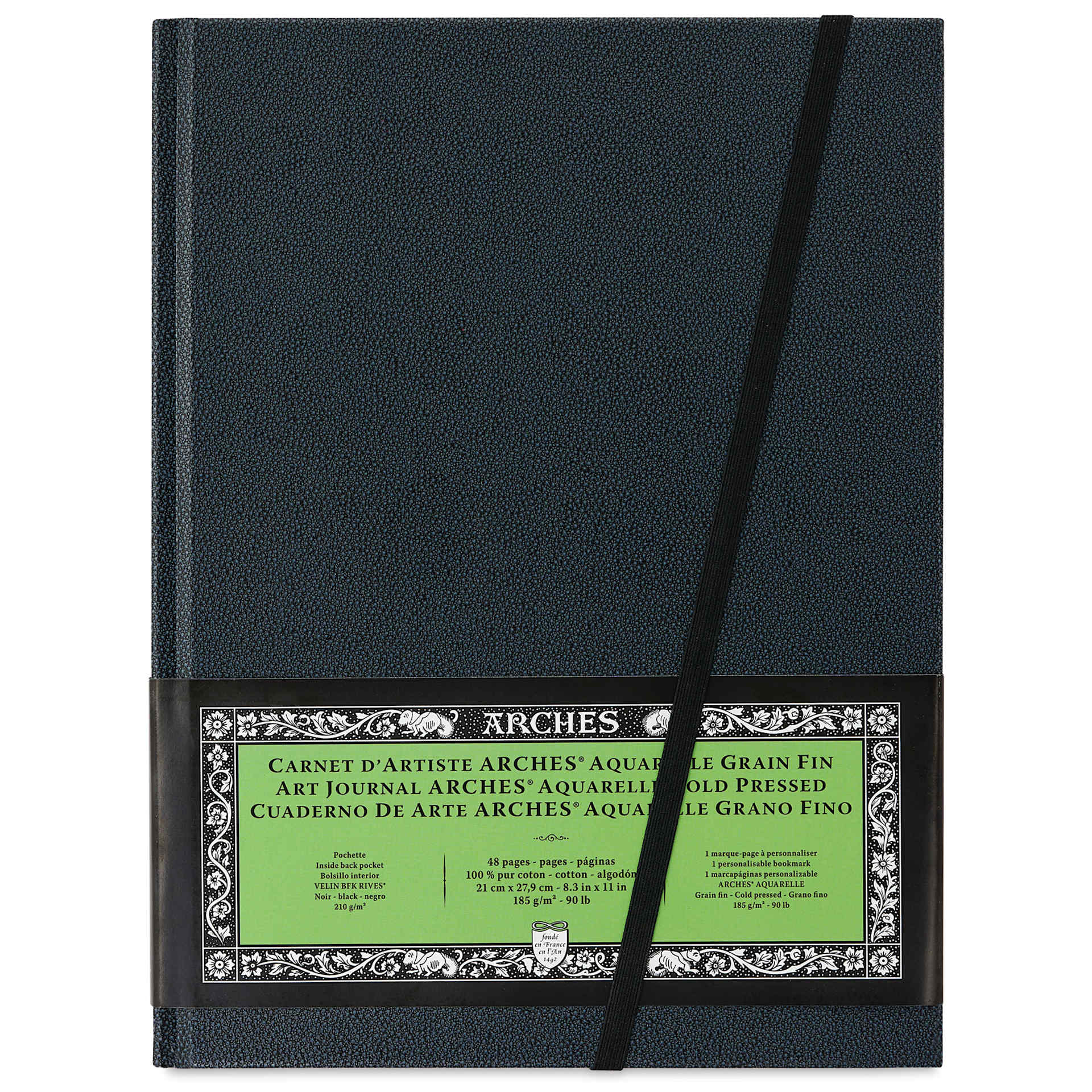 Arches Hardbound Watercolor Art Journal - 8.3" x 11", Cold Press