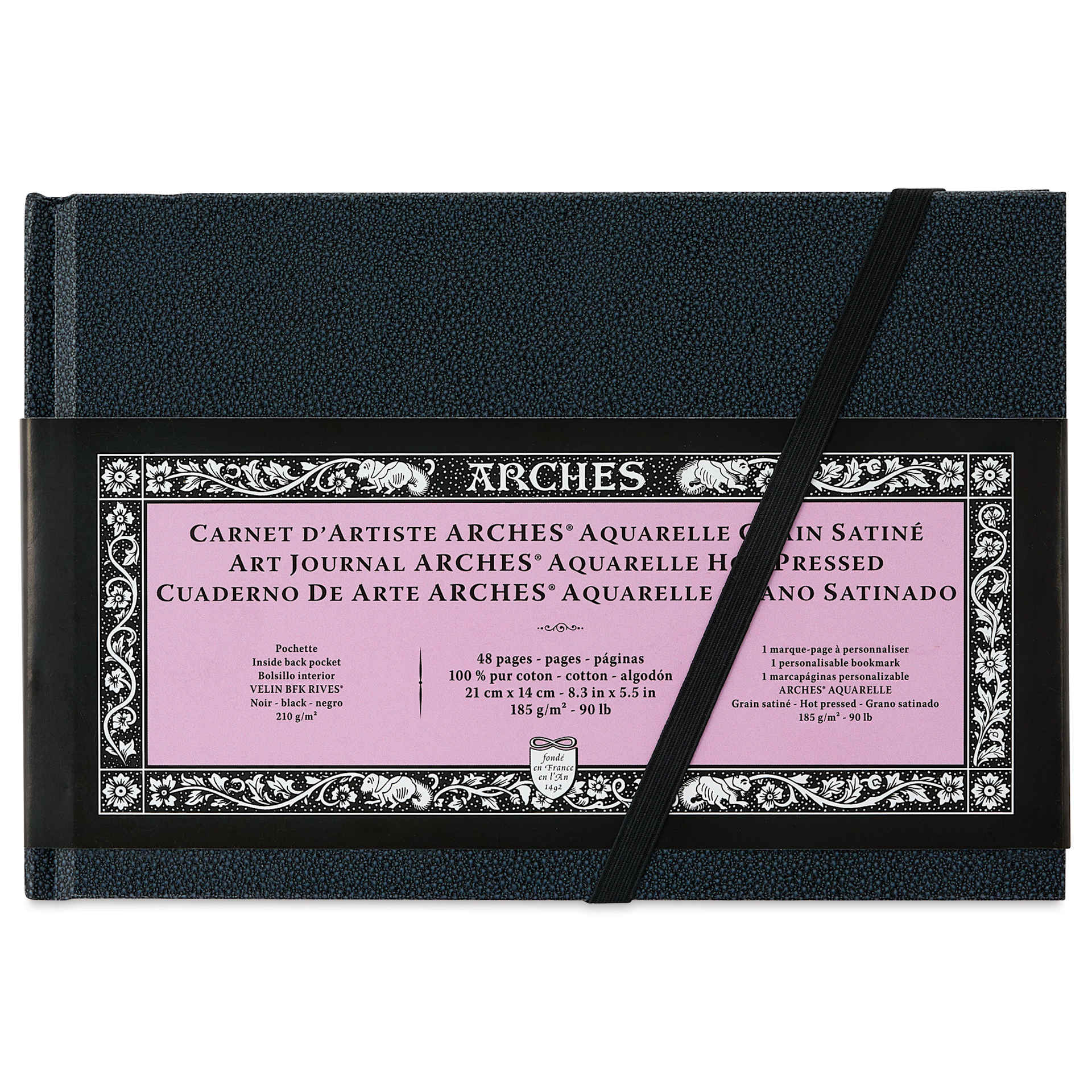 Arches Hardbound Watercolor Art Journal - 5.5" x 8.3", Hot Press