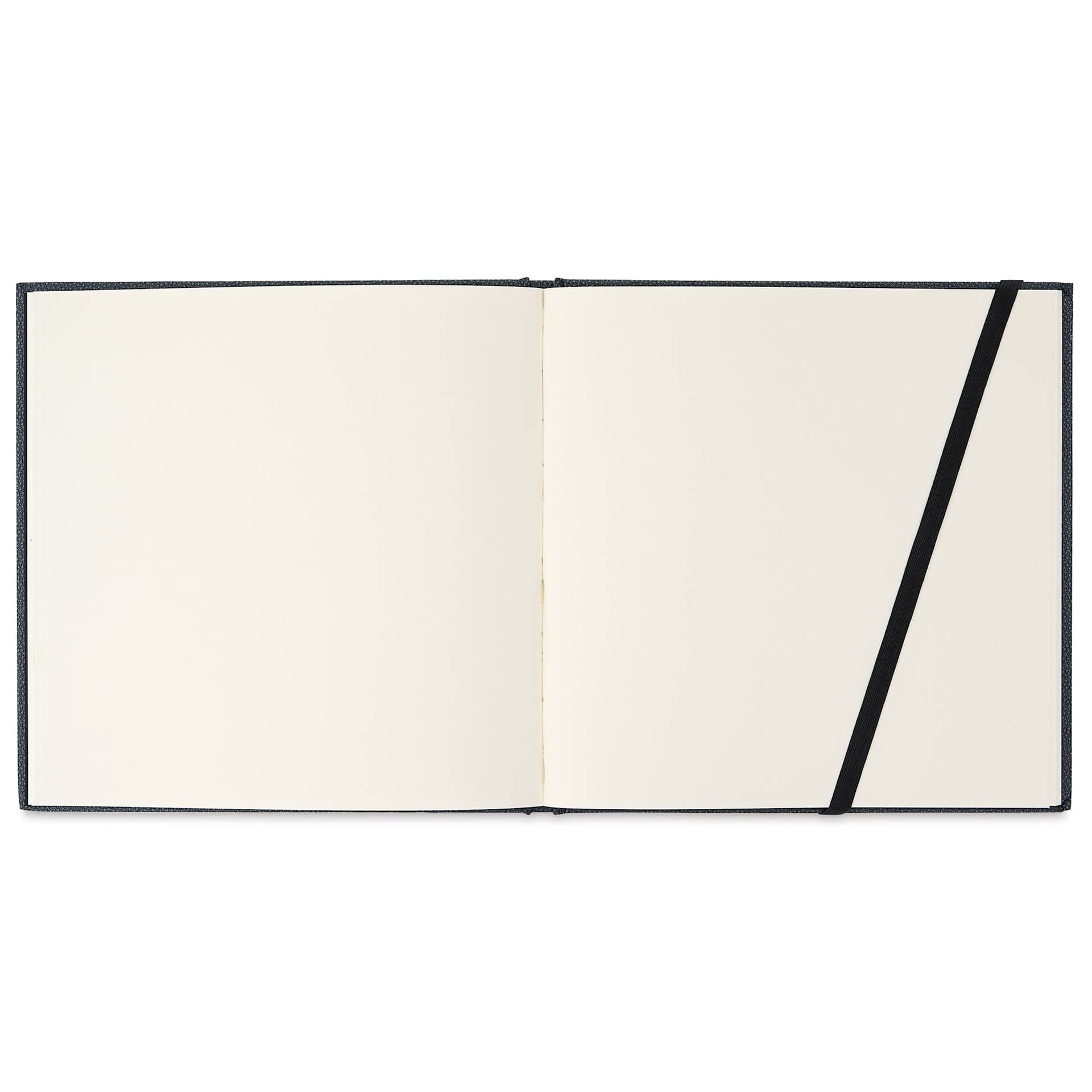 Arches Hardbound Watercolor Art Journal - 8.3" x 8.3", Hot Press, open