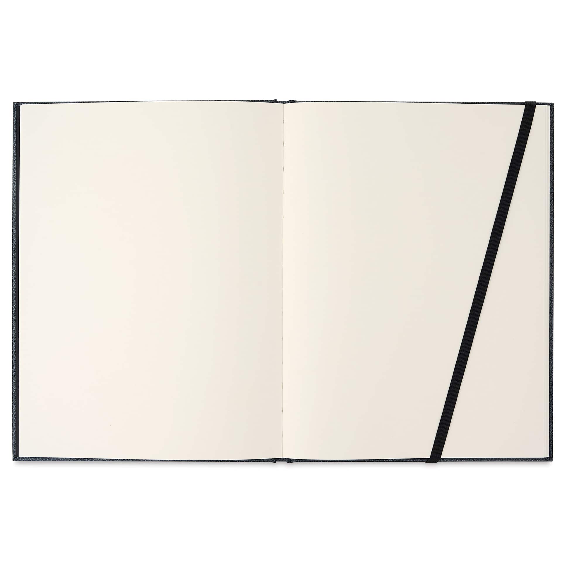 Arches Hardbound Watercolor Art Journal - 8.3" x 11", Hot Press, open