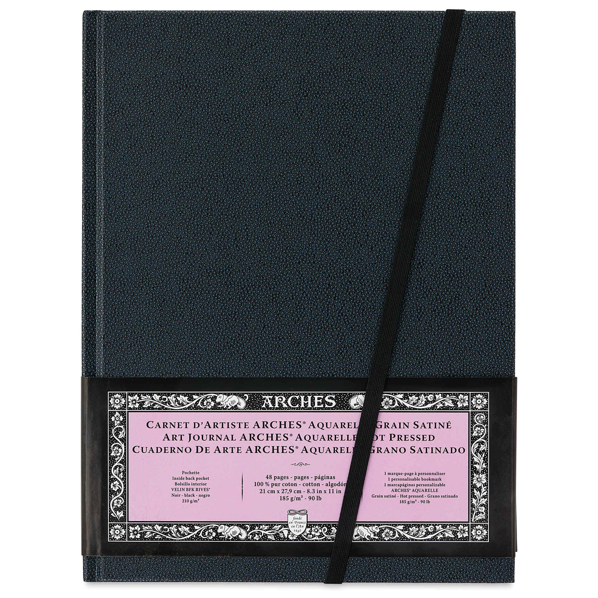 Arches Hardbound Watercolor Art Journal - 8.3" x 11", Hot Press