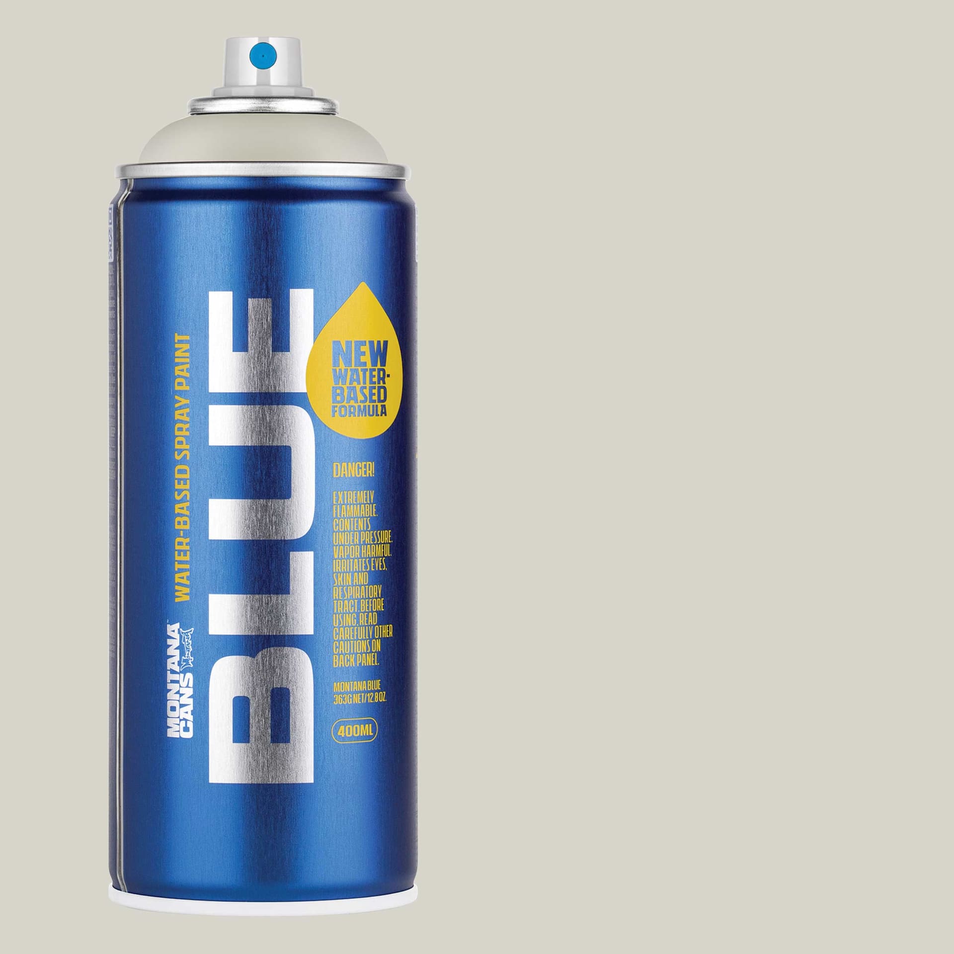 Montana Blue Water-Based Spray Paint - Buzzard, 400 ml
