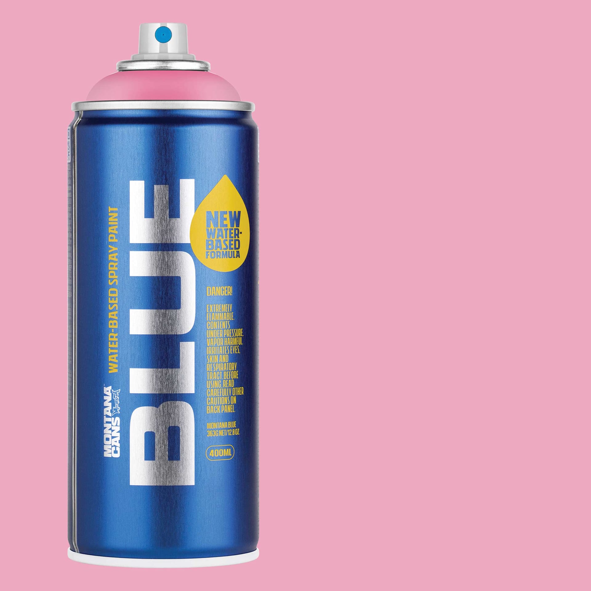 Montana Blue Water-Based Spray Paint - Daft Pink, 400 ml