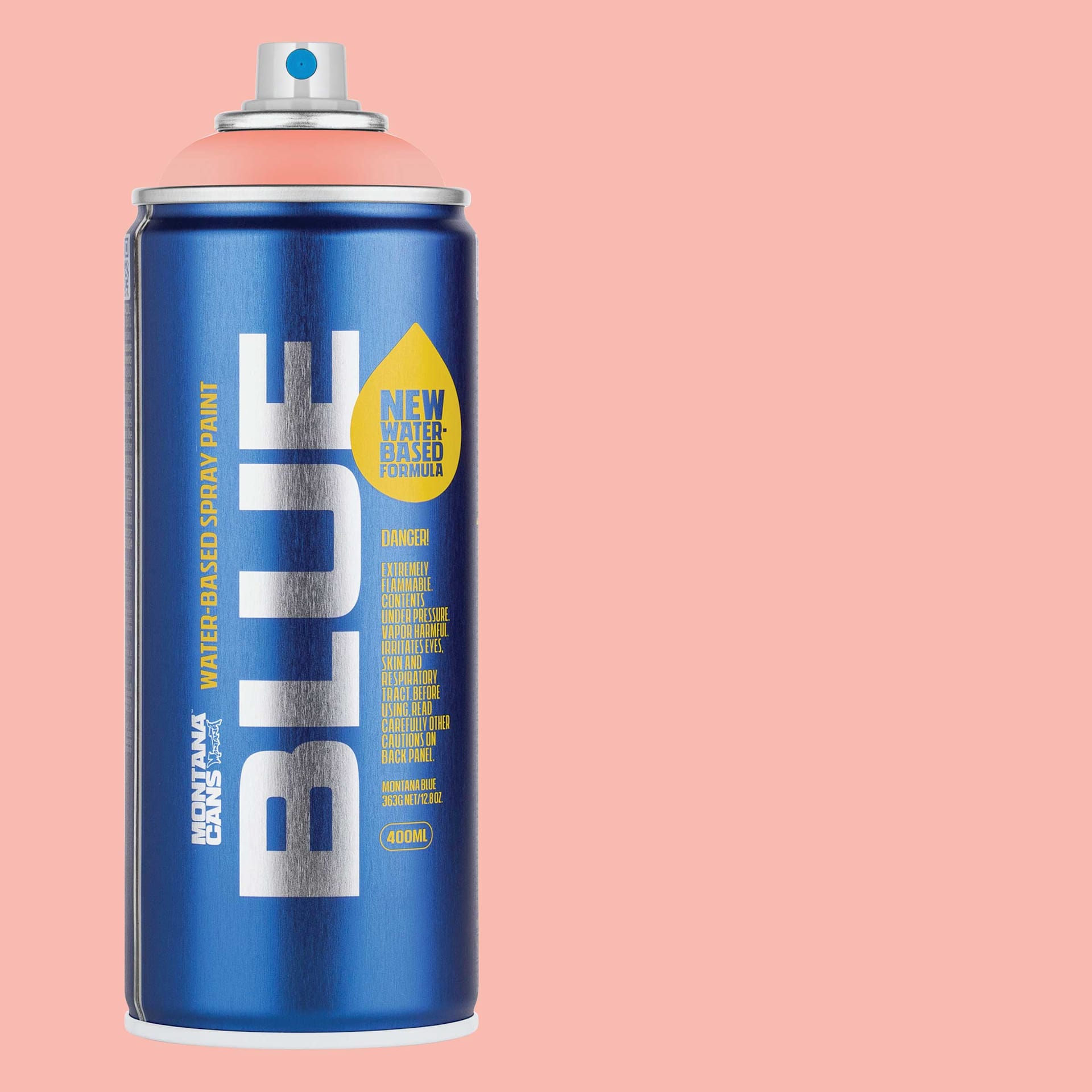 Montana Blue Water-Based Spray Paint - Soft Bloom, 400 ml