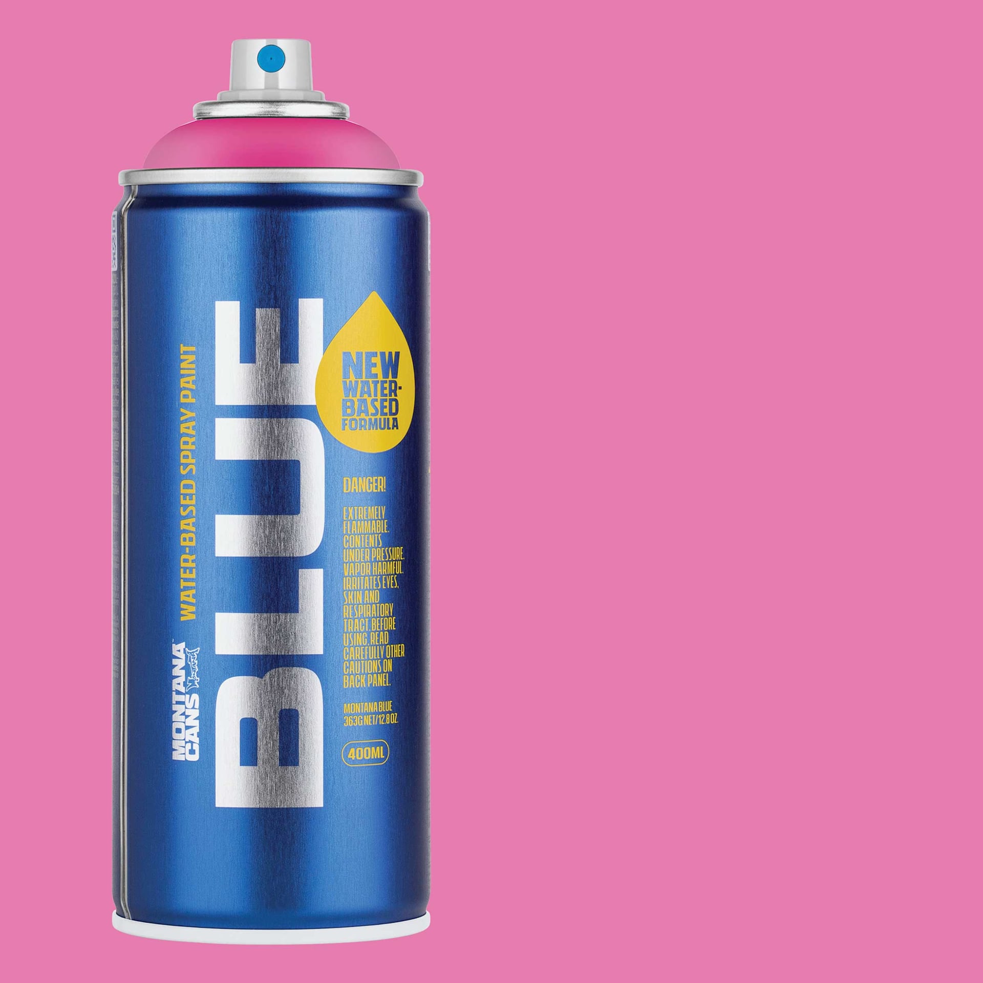 Montana Blue Water-Based Spray Paint - Kirby, 400 ml