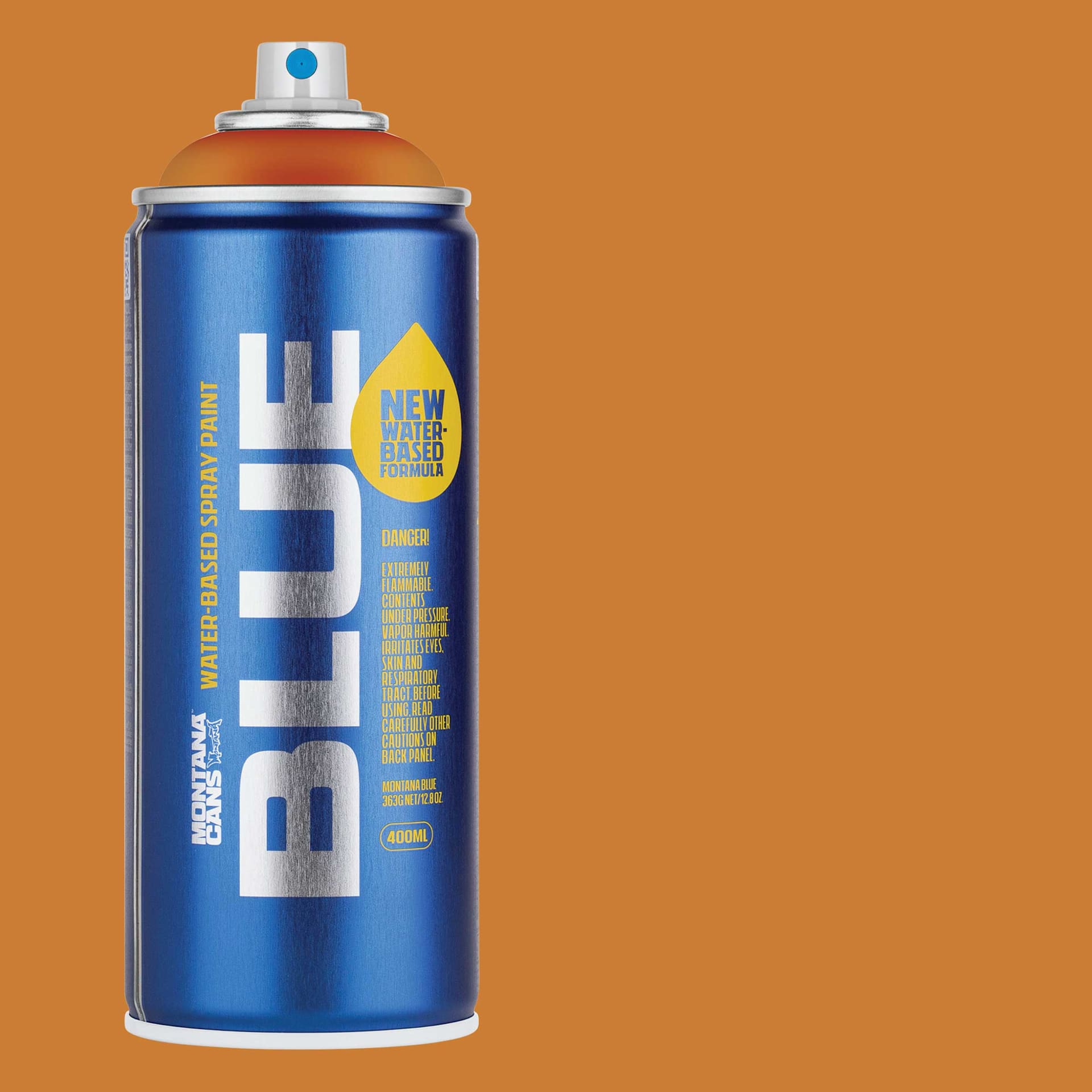 Montana Blue Water-Based Spray Paint - Korma, 400 ml