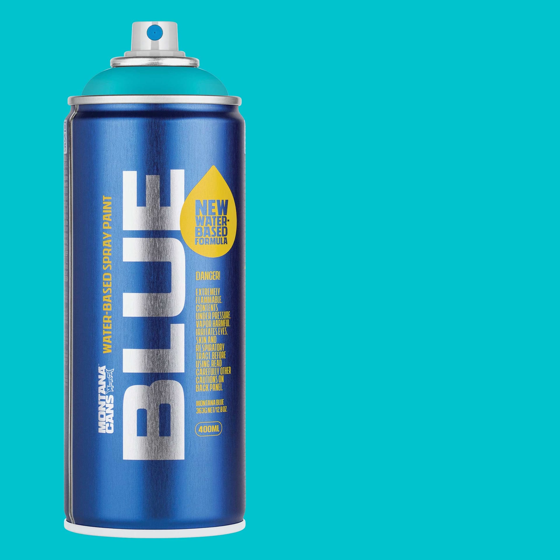 Montana Blue Water-Based Spray Paint - Surf, 400 ml
