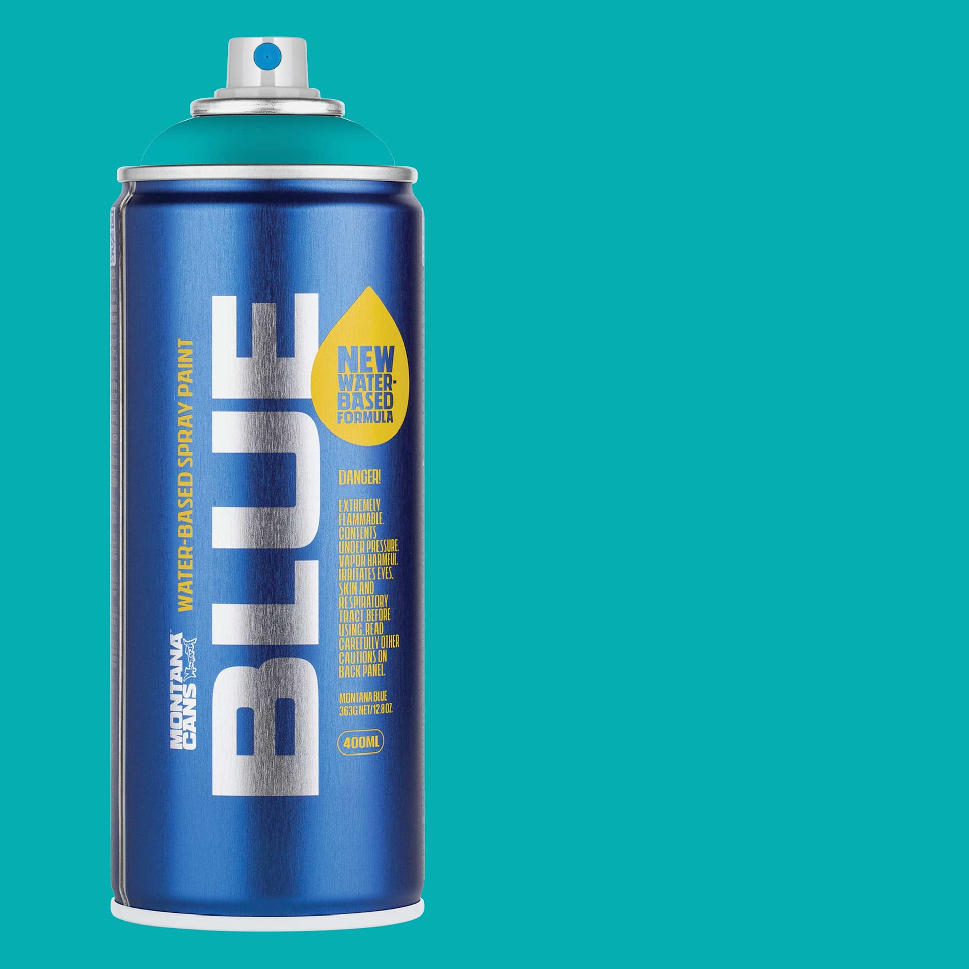Montana Blue Water-Based Spray Paint - Miami, 400 ml