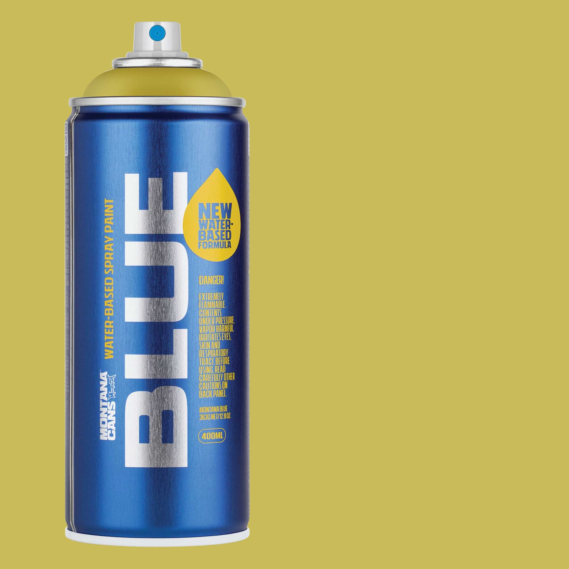 Montana Blue Water-Based Spray Paint - Pomelo, 400 ml