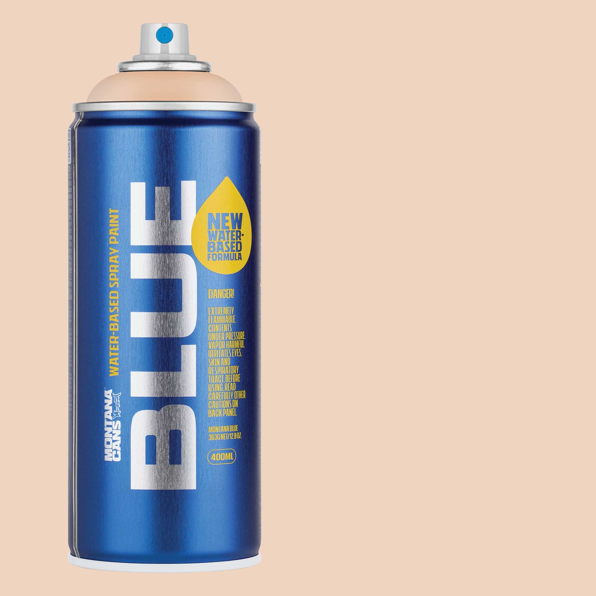 Montana Blue Water-Based Spray Paint - Doughy, 400 ml