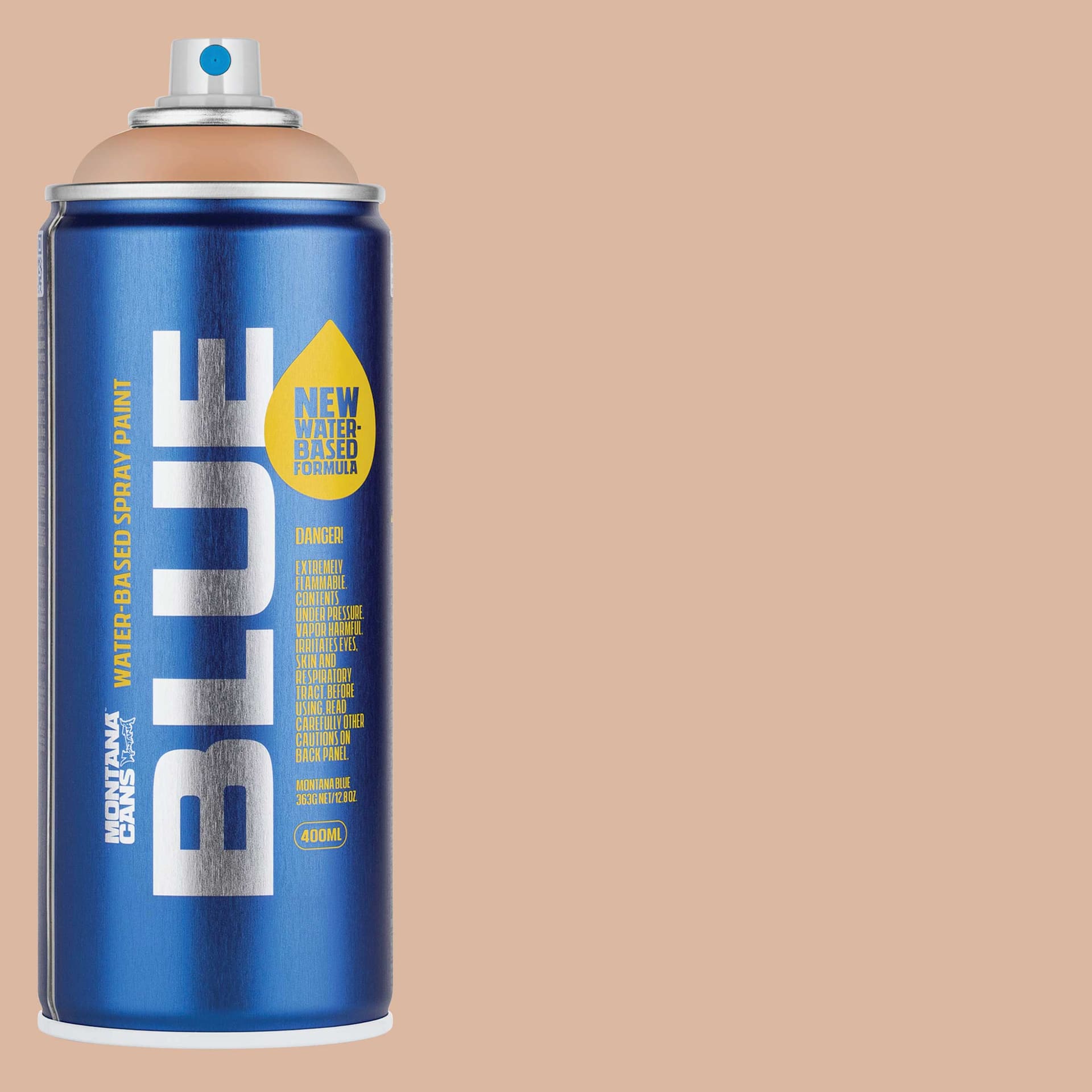 Montana Blue Water-Based Spray Paint - Coffee Creme, 400 ml
