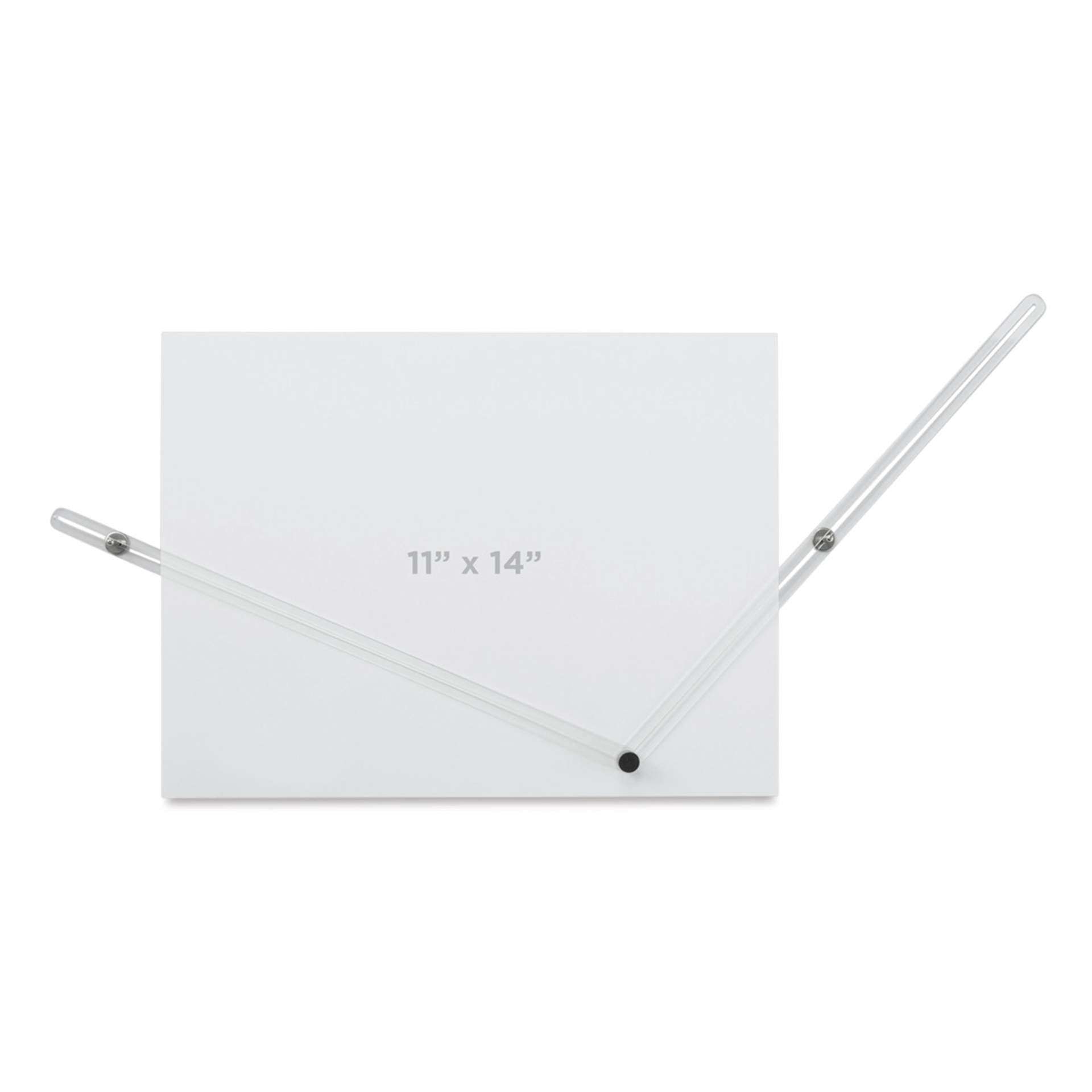 Koala Tools Perspective Ruler - 2-Point Ruler, 14" with 11" x 14" paper, sold separately