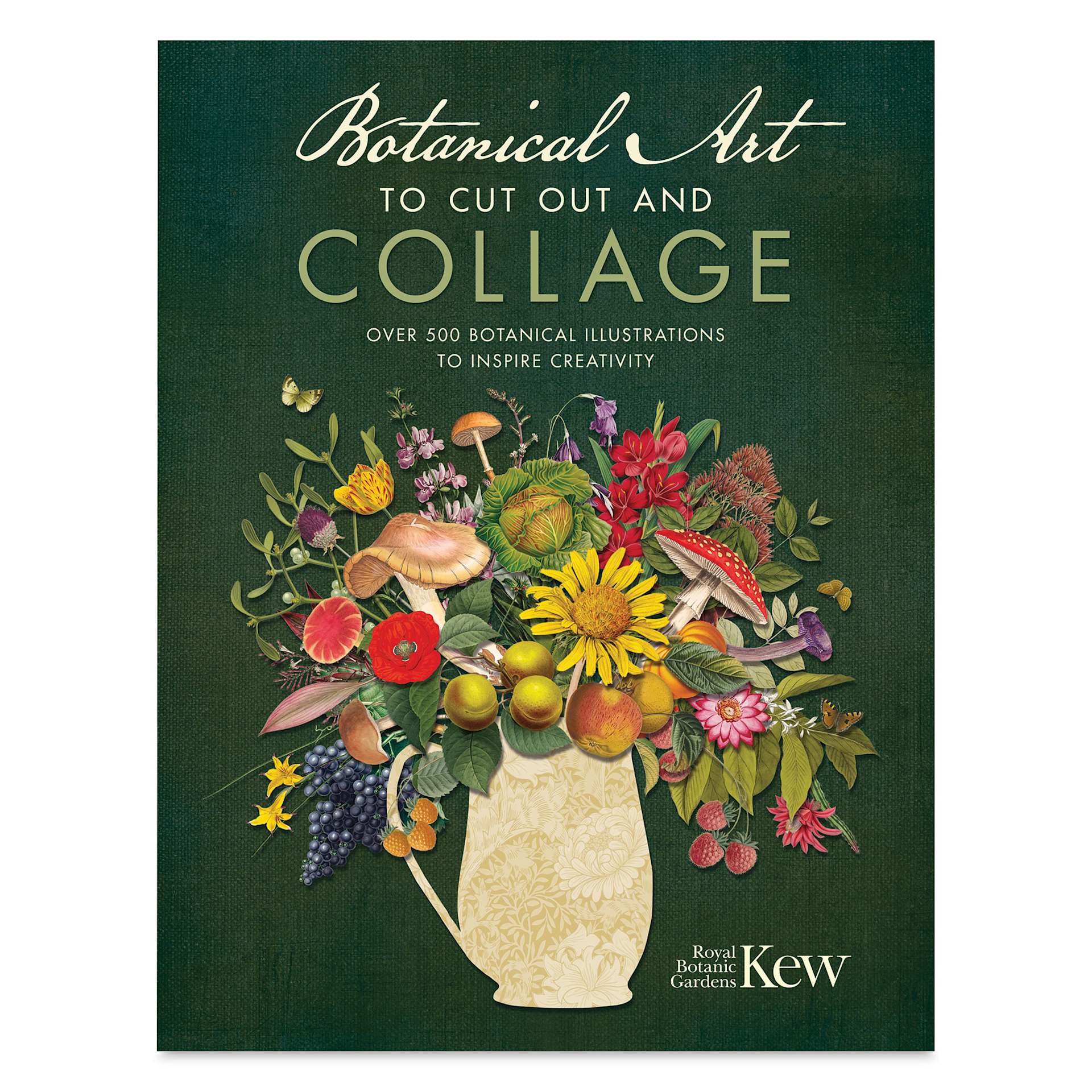 Botanical Art to Cut Out and Collage, front cover