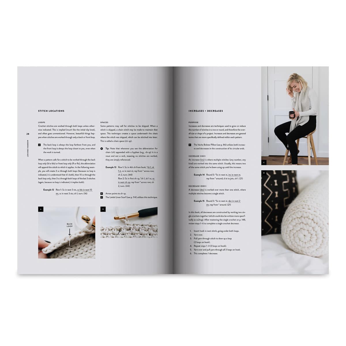 Modern Crochet, Book Page