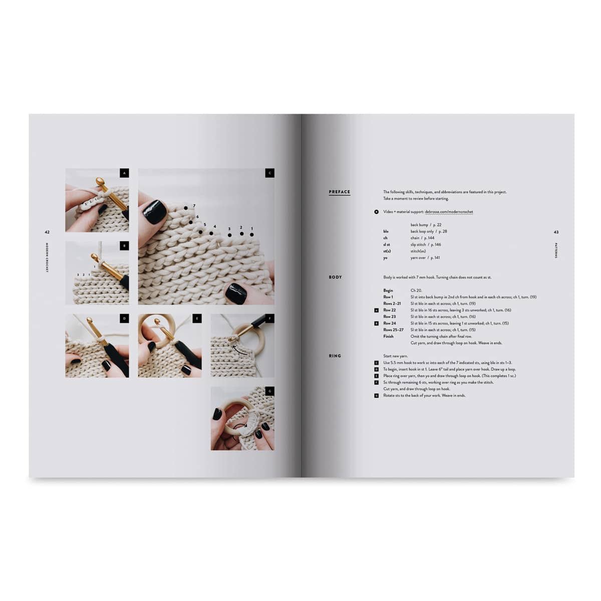 Modern Crochet, Project Page