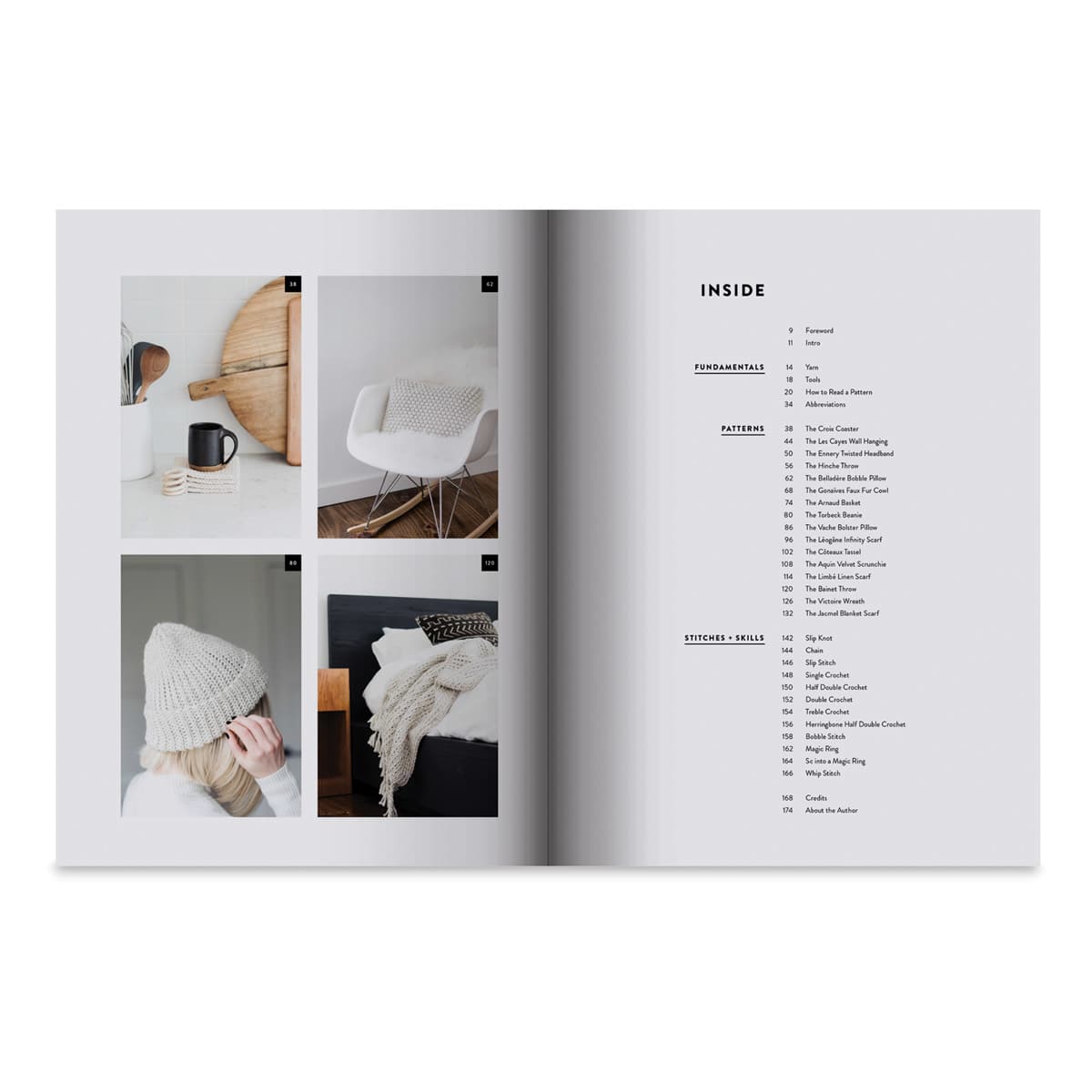 Modern Crochet, Book Contents