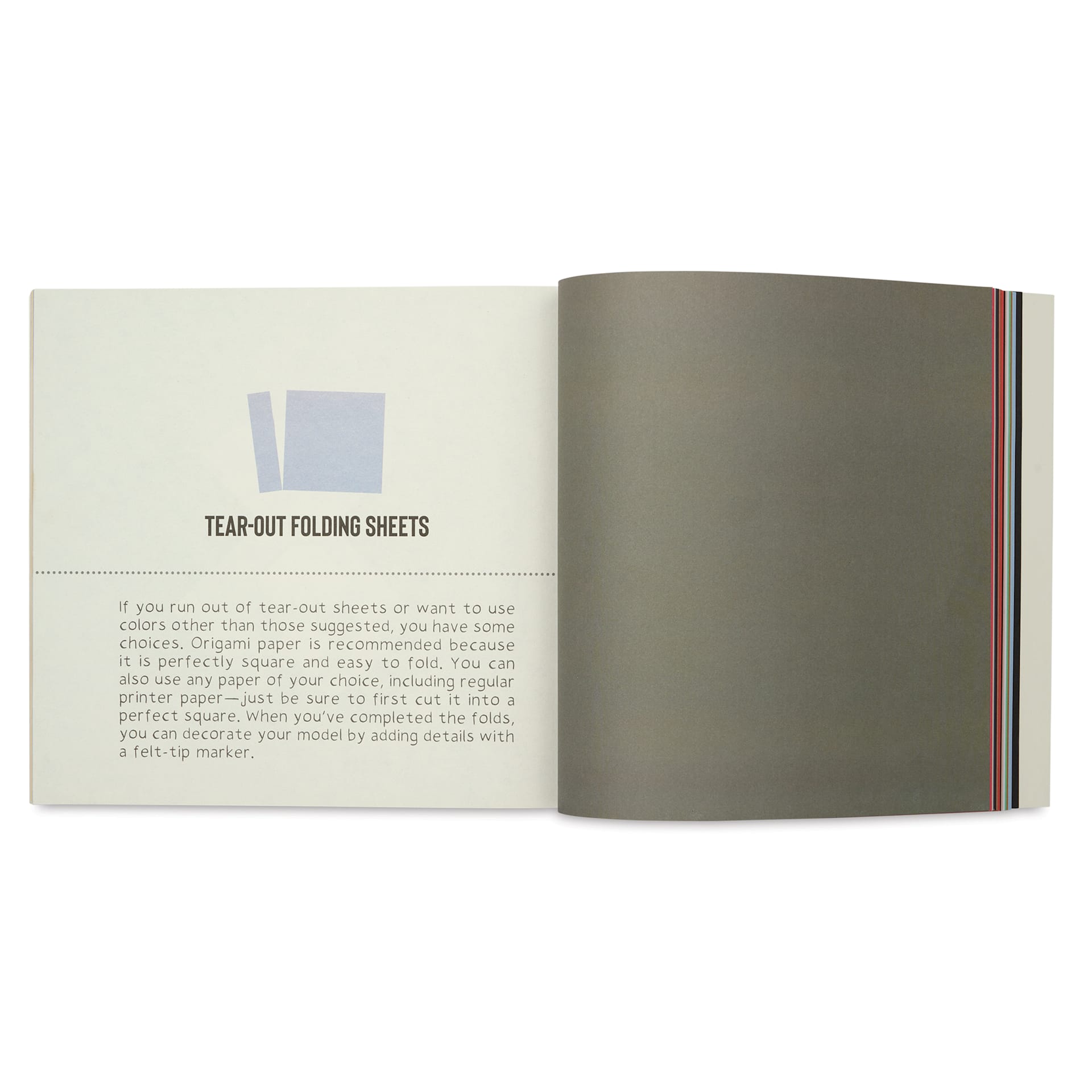 Studio Ghibli Origami - 7-1/2" x 8-1/4", 192 Pages, open