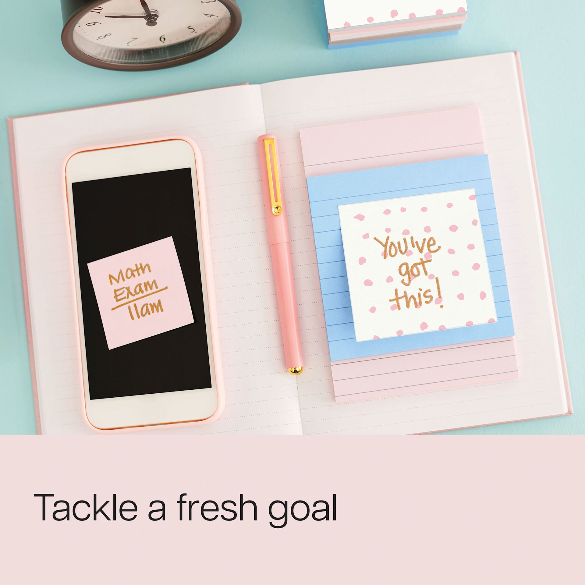 Tackle a fresh goal