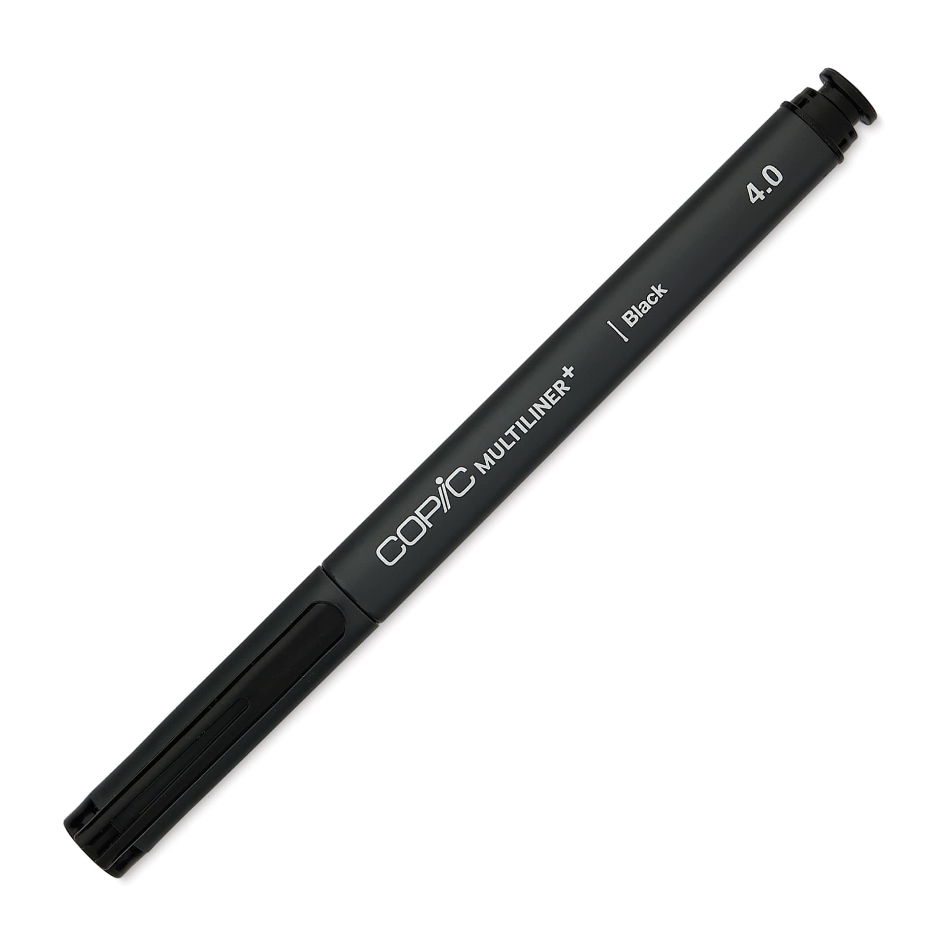 Copic Multiliner Plus Pen - Black, 4.0 mm, capped