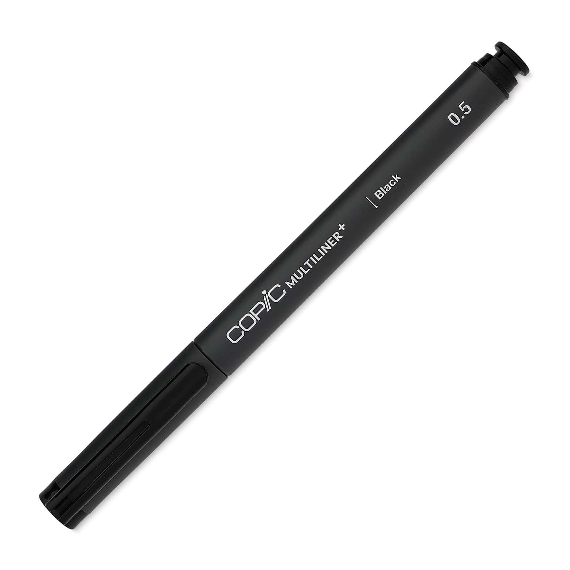 Copic Multiliner Plus Pen - Black, 0.5 mm, capped