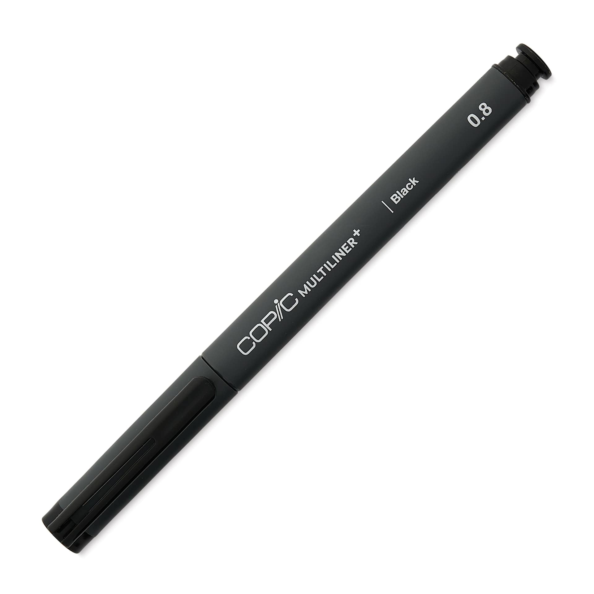 Copic Multiliner Plus Pen - Black, 0.8 mm, capped
