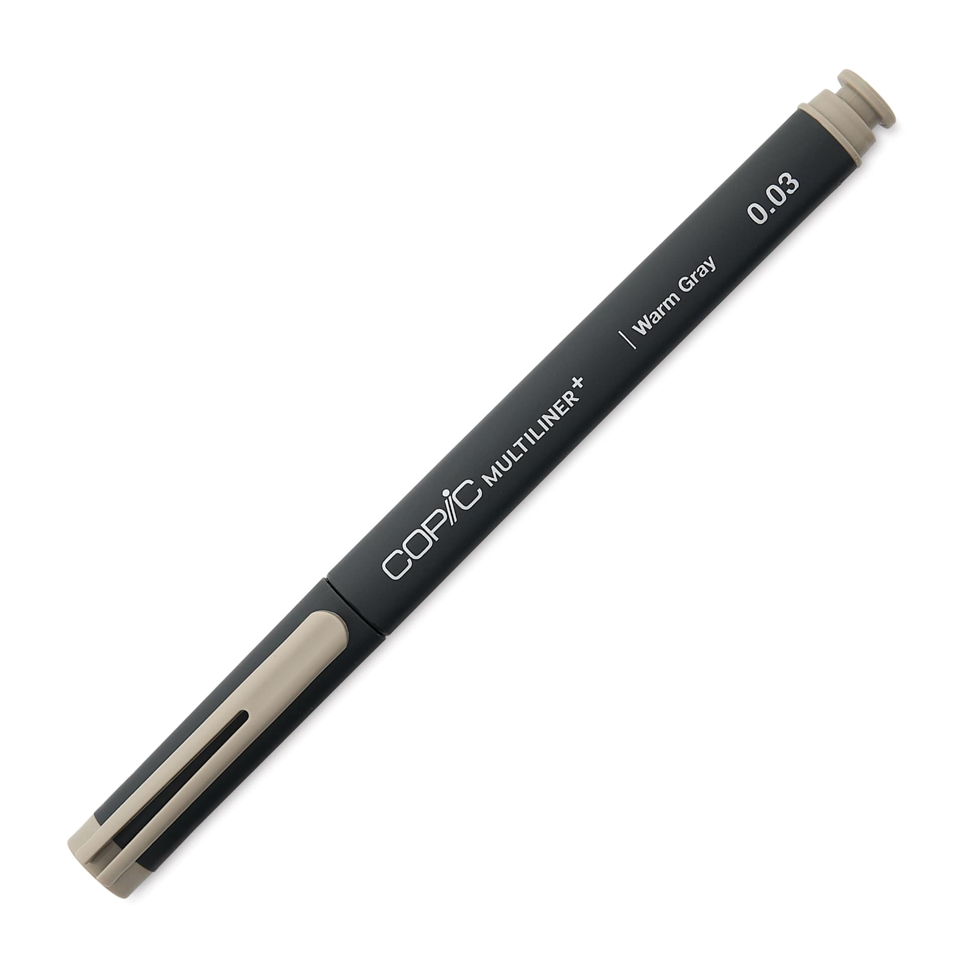 Copic Multiliner Plus Pen - Warm Gray, 0.03 mm, capped