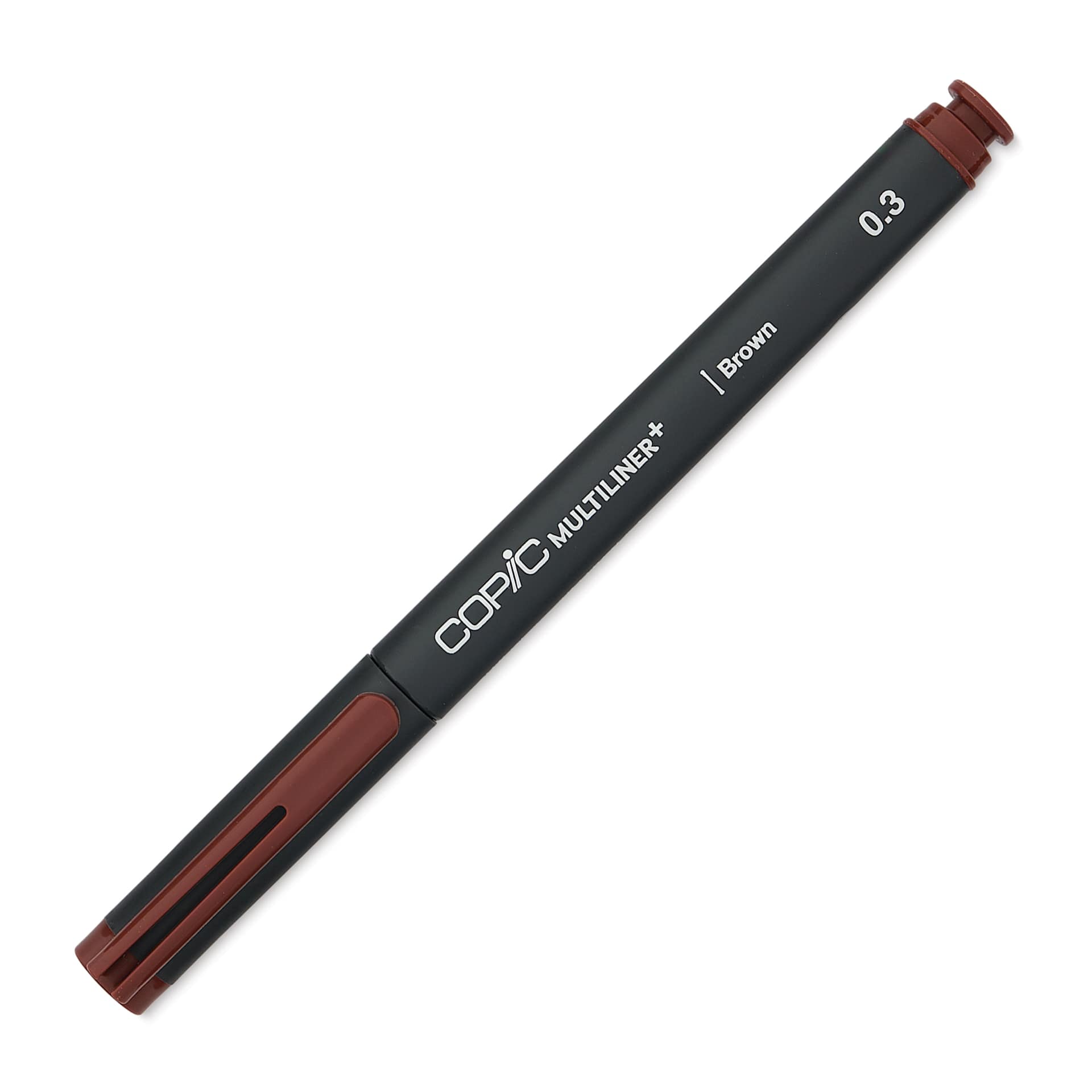 Copic Multiliner Plus Pen - Brown, 0.3 mm, capped