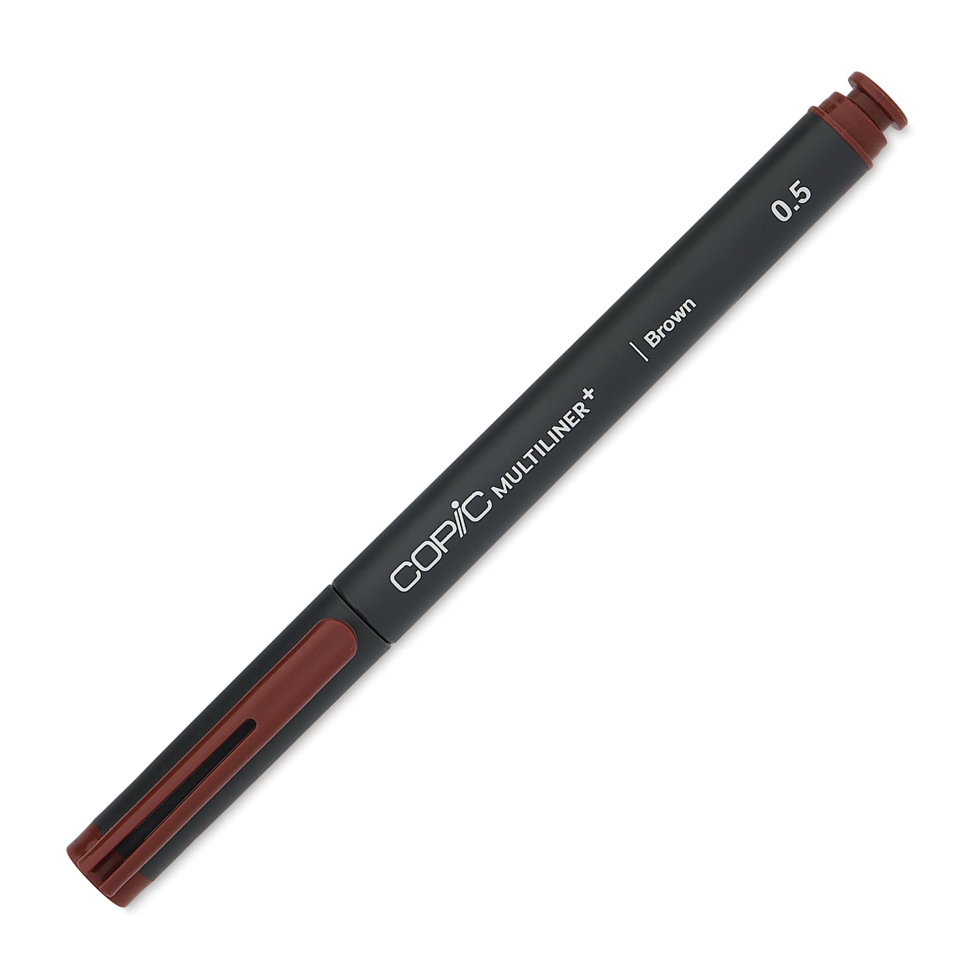 Copic Multiliner Plus Pen - Brown, 0.5 mm, capped