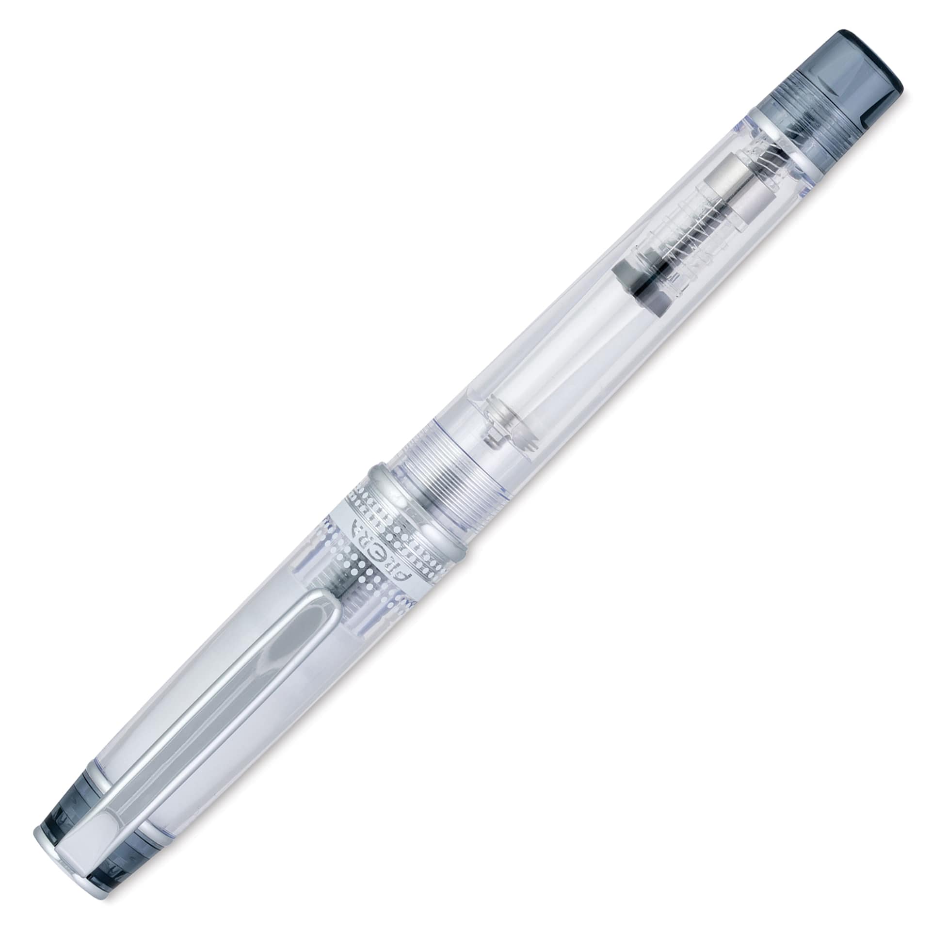 Pilot Prera Clear Fountain Pen - Black, Medium Nib