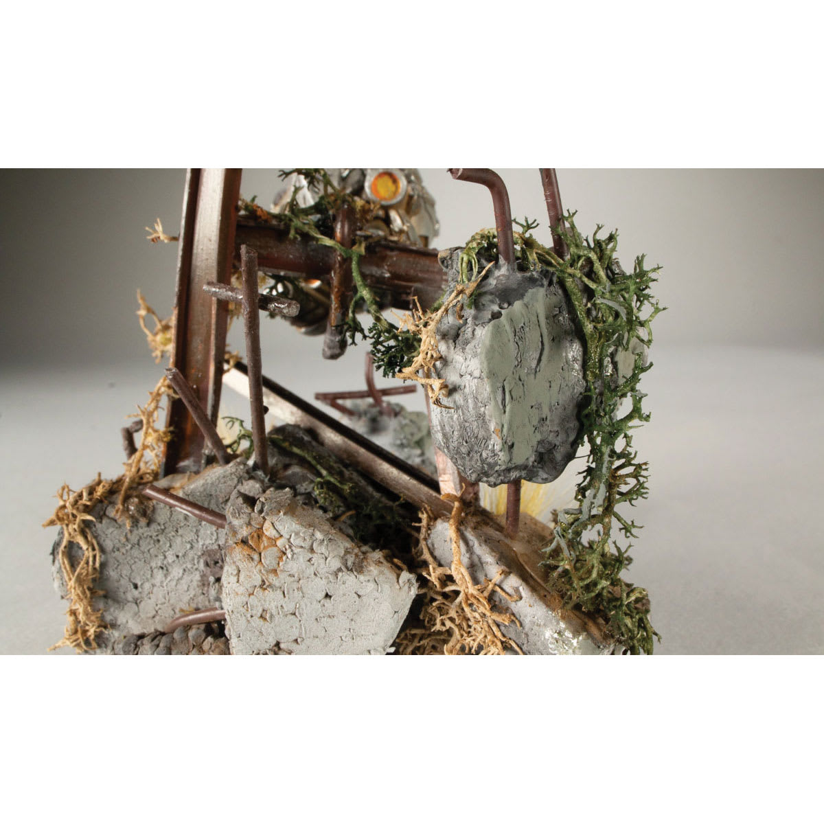 All Game Terrain EZ Bushes - Summer Mix, on miniature