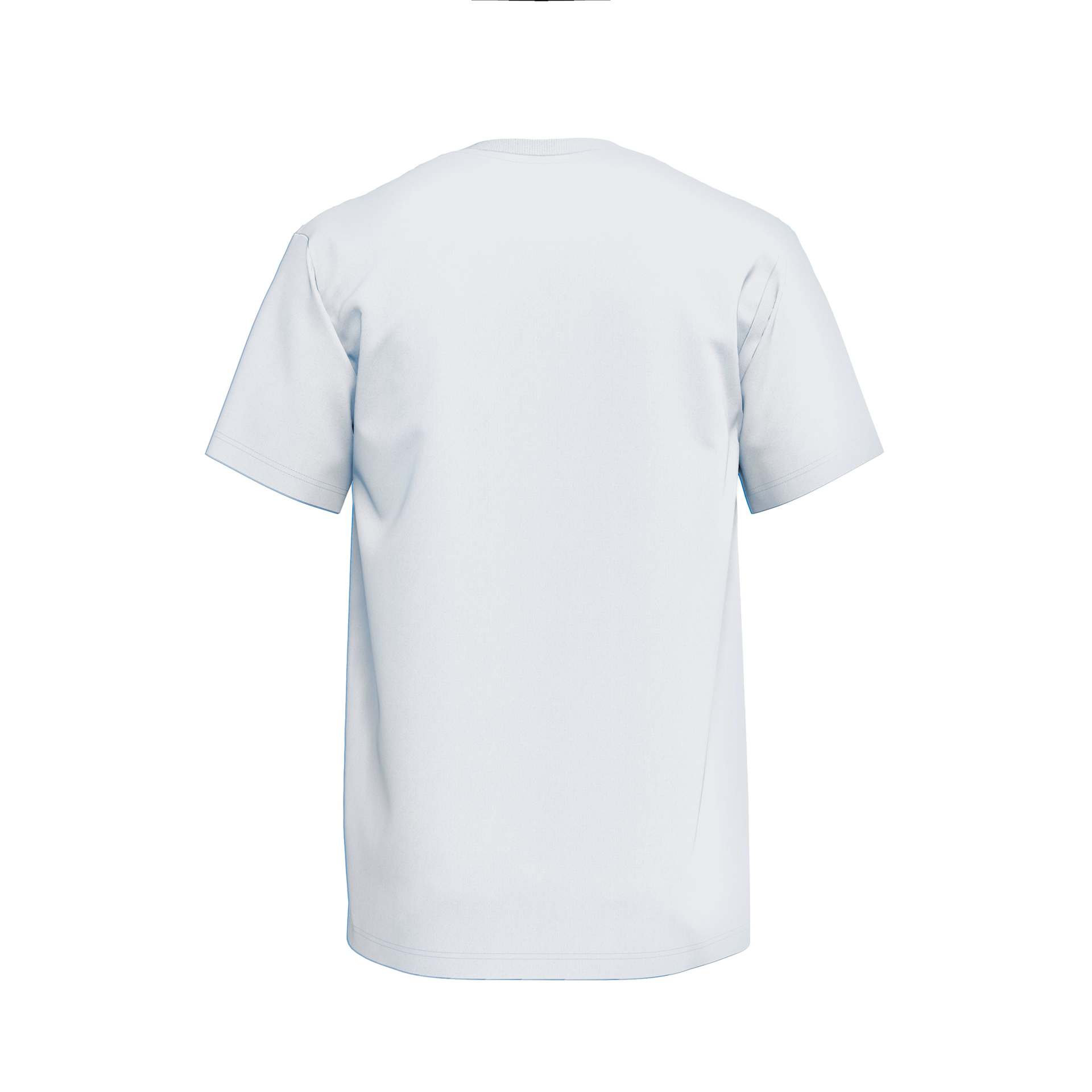 Next Level Apparel 1810 Ideal Tubular T-Shirt - White, Large back view