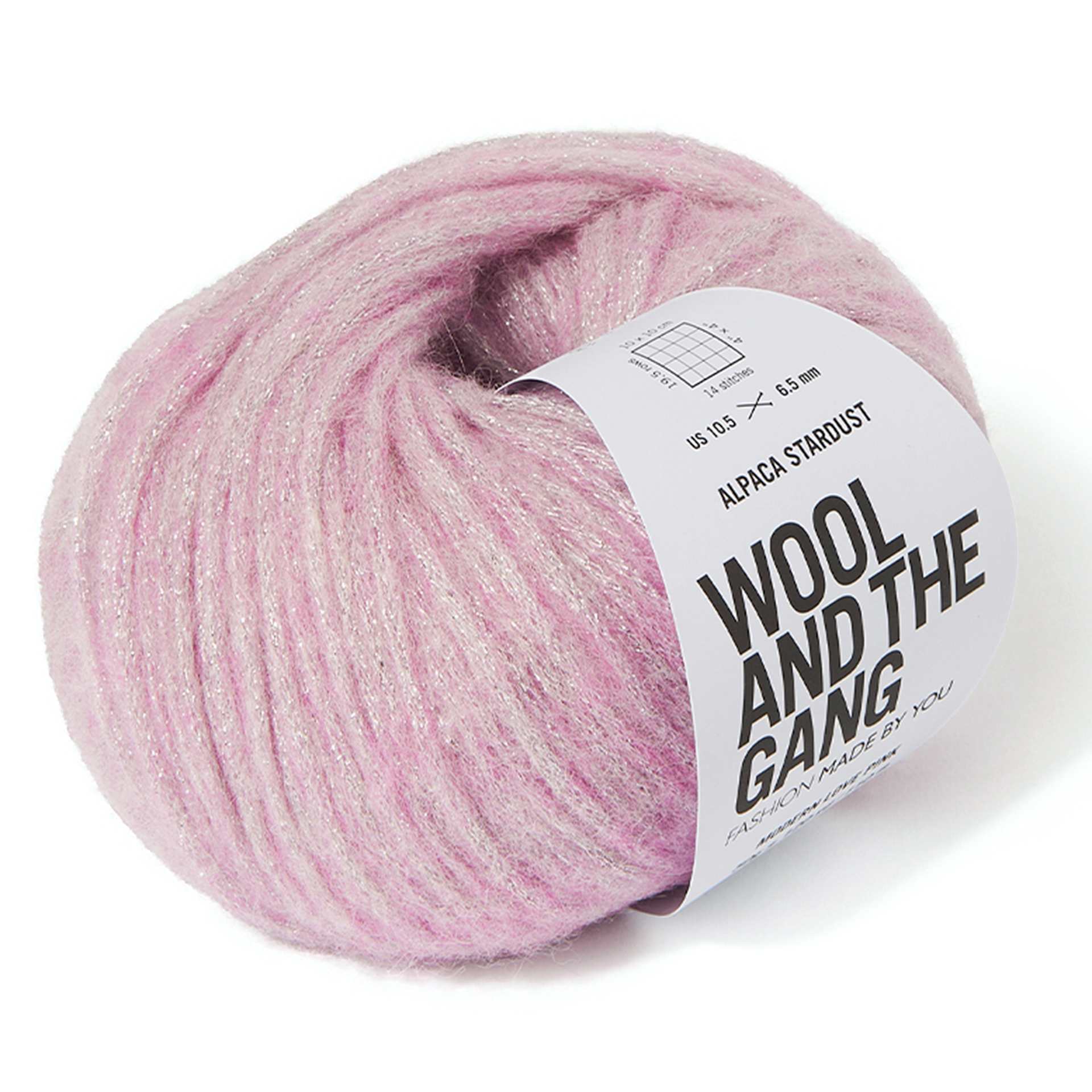 Al Paca Drawing Wool and the Gang Alpaca Stardust Yarn - Modern Love Pink, 120 yds ...
