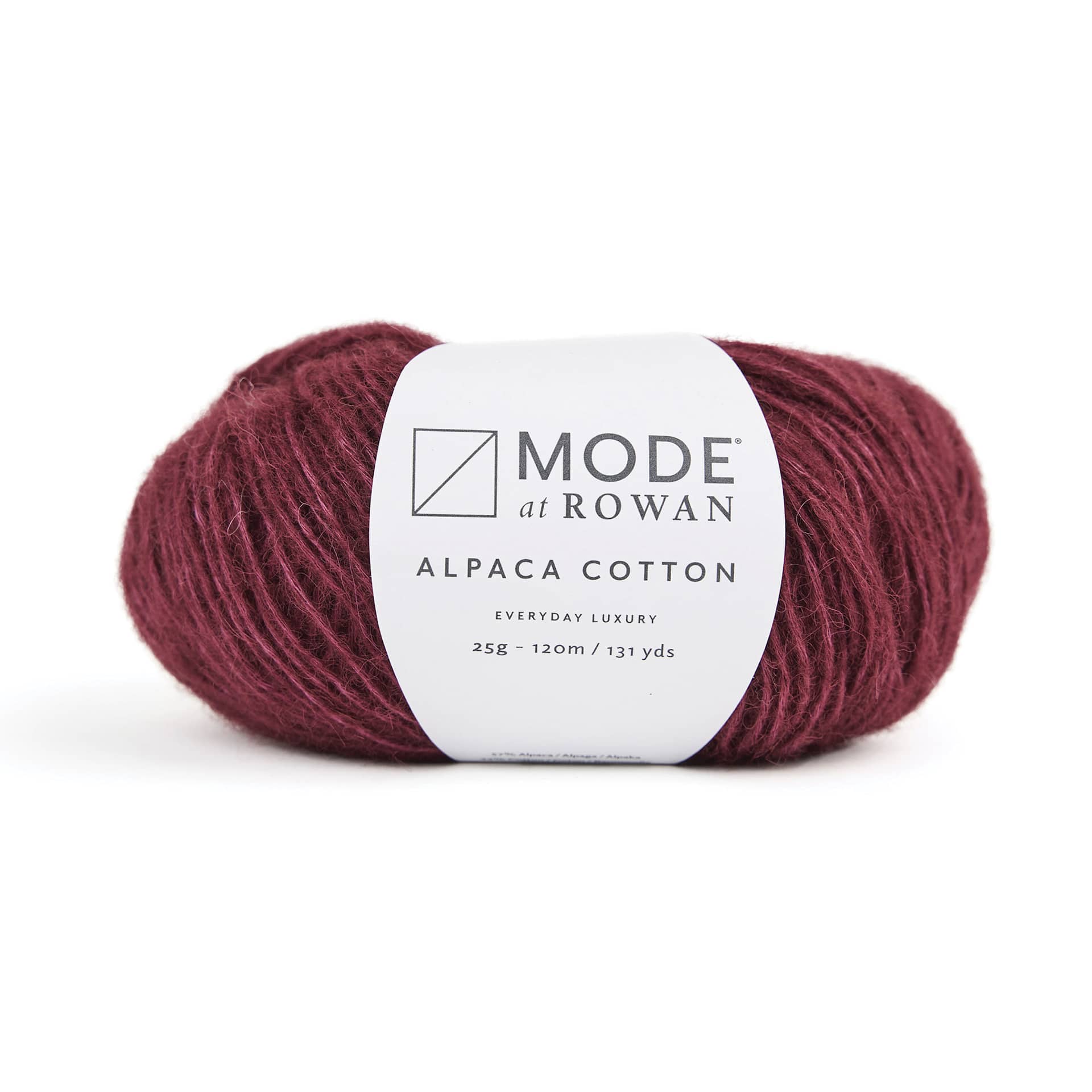 Mode at Rowan Alpaca Cotton Yarn - Dahlia, 131 yds