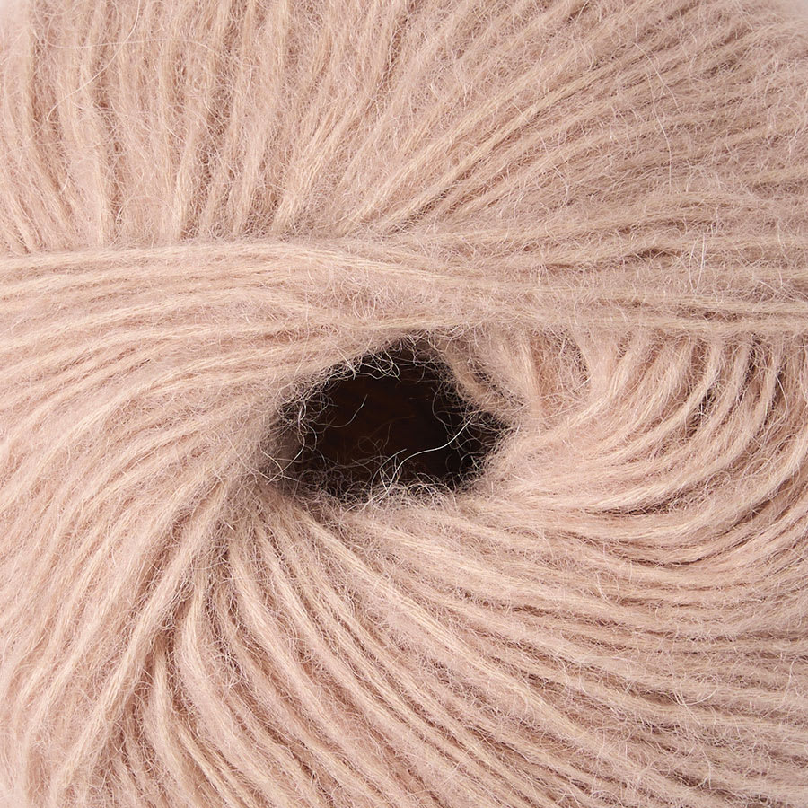 Mode at Rowan Alpaca Cotton Yarn - Soft Satin, 131 yds close up to show texture