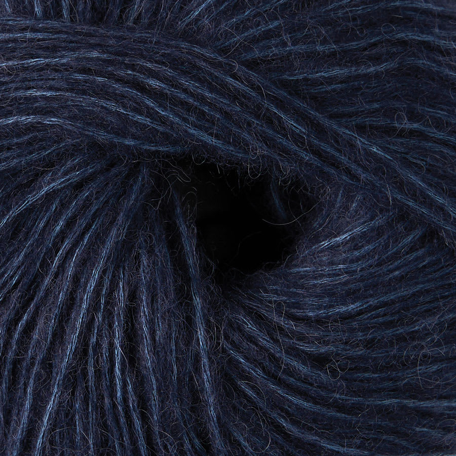 Mode at Rowan Alpaca Cotton Yarn - Eclipse, 131 yds close up to show texture
