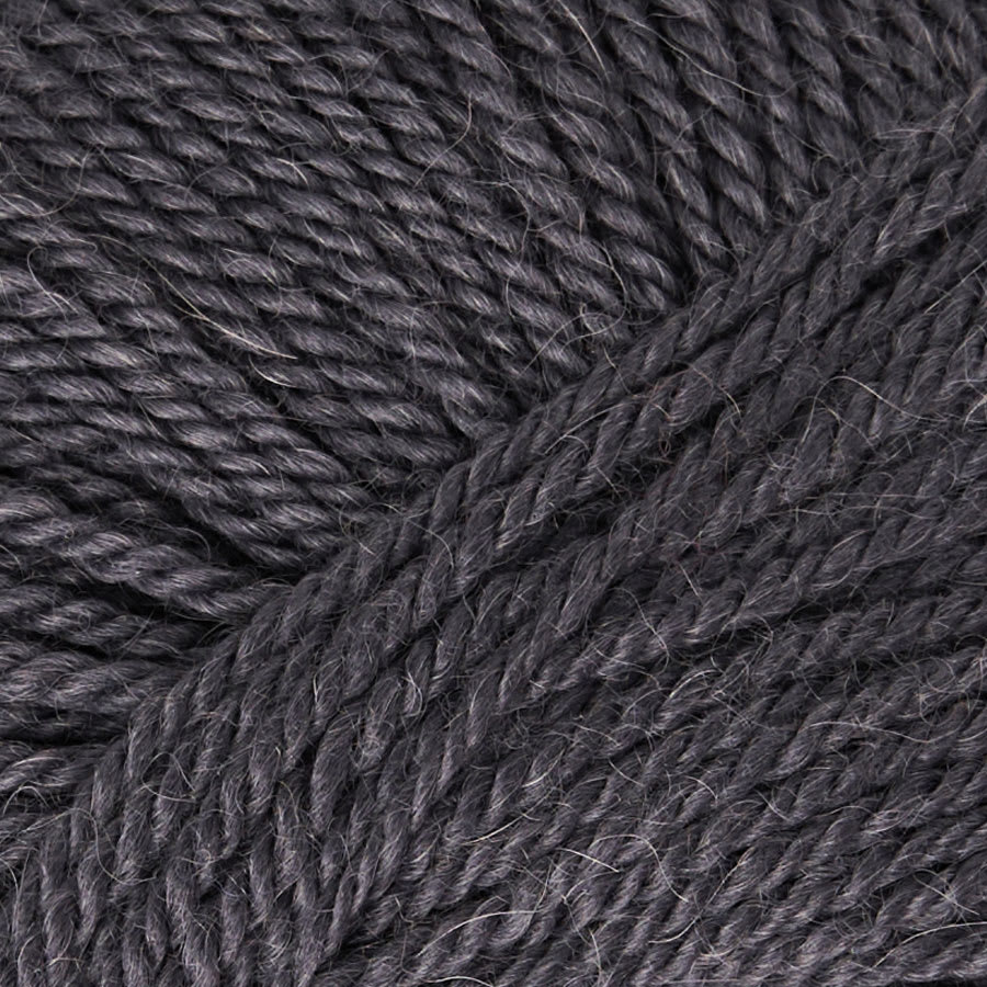 Mode at Rowan Alpaca Wool Yarn - Carbon, 128 yds close up to show texture