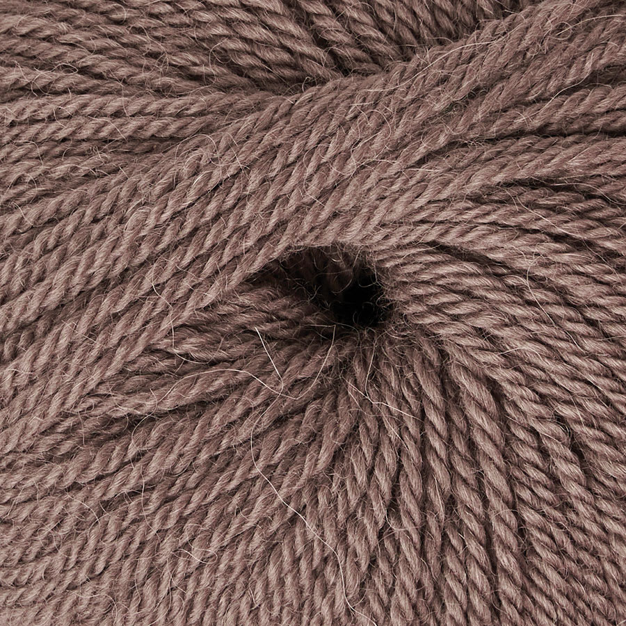 Mode at Rowan Alpaca Wool Yarn - Fawn, 128 yds close up to show texture