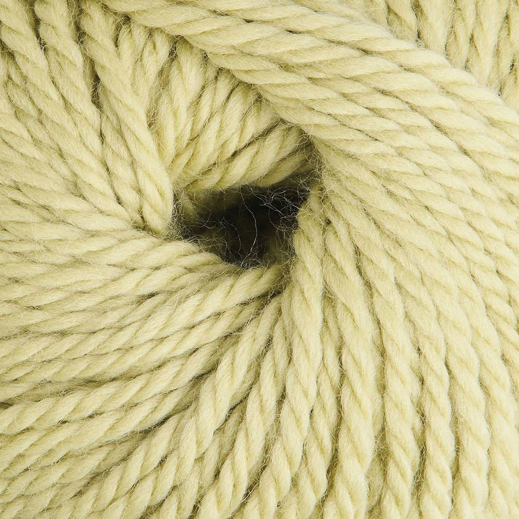 Mode at Rowan Chunky Wool Yarn - Pear, 109 yds close up to show texture