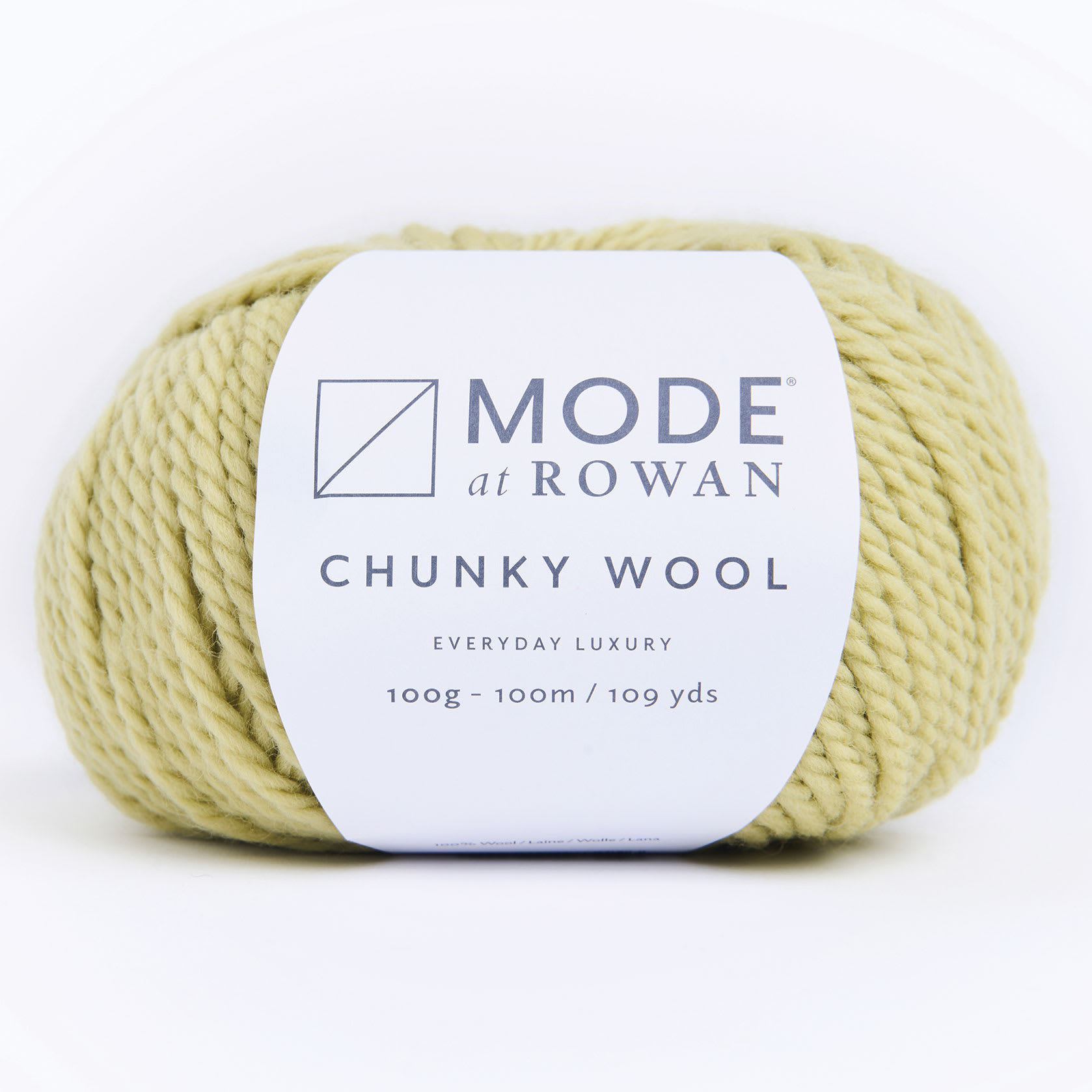 Mode at Rowan Chunky Wool Yarn - Pear, 109 yds