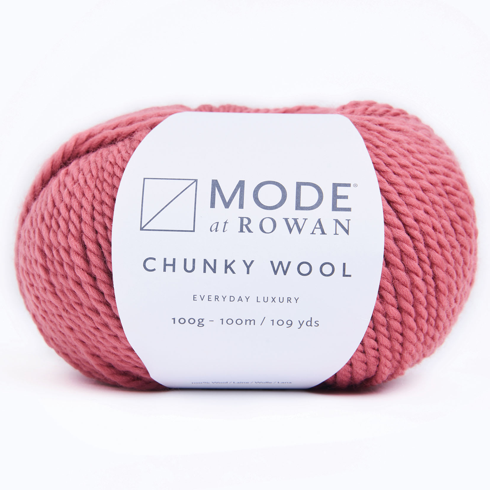 Mode at Rowan Chunky Wool Yarn - Rosewood, 109 yds
