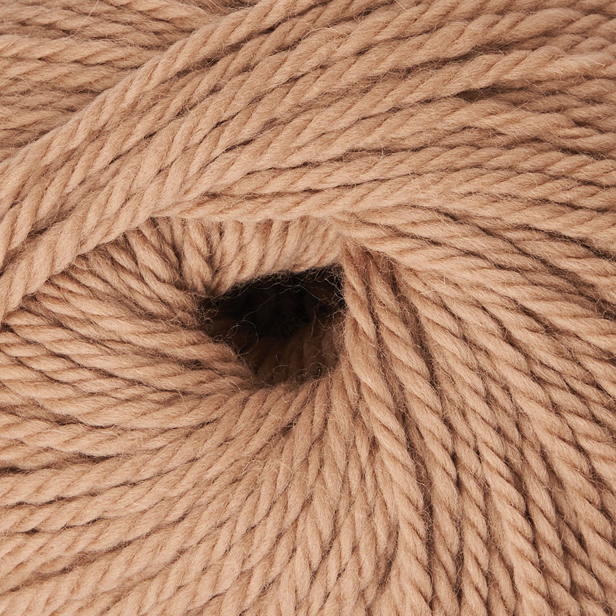 Mode at Rowan Chunky Wool Yarn - Cappuccino, 109 yds close up to show texture
