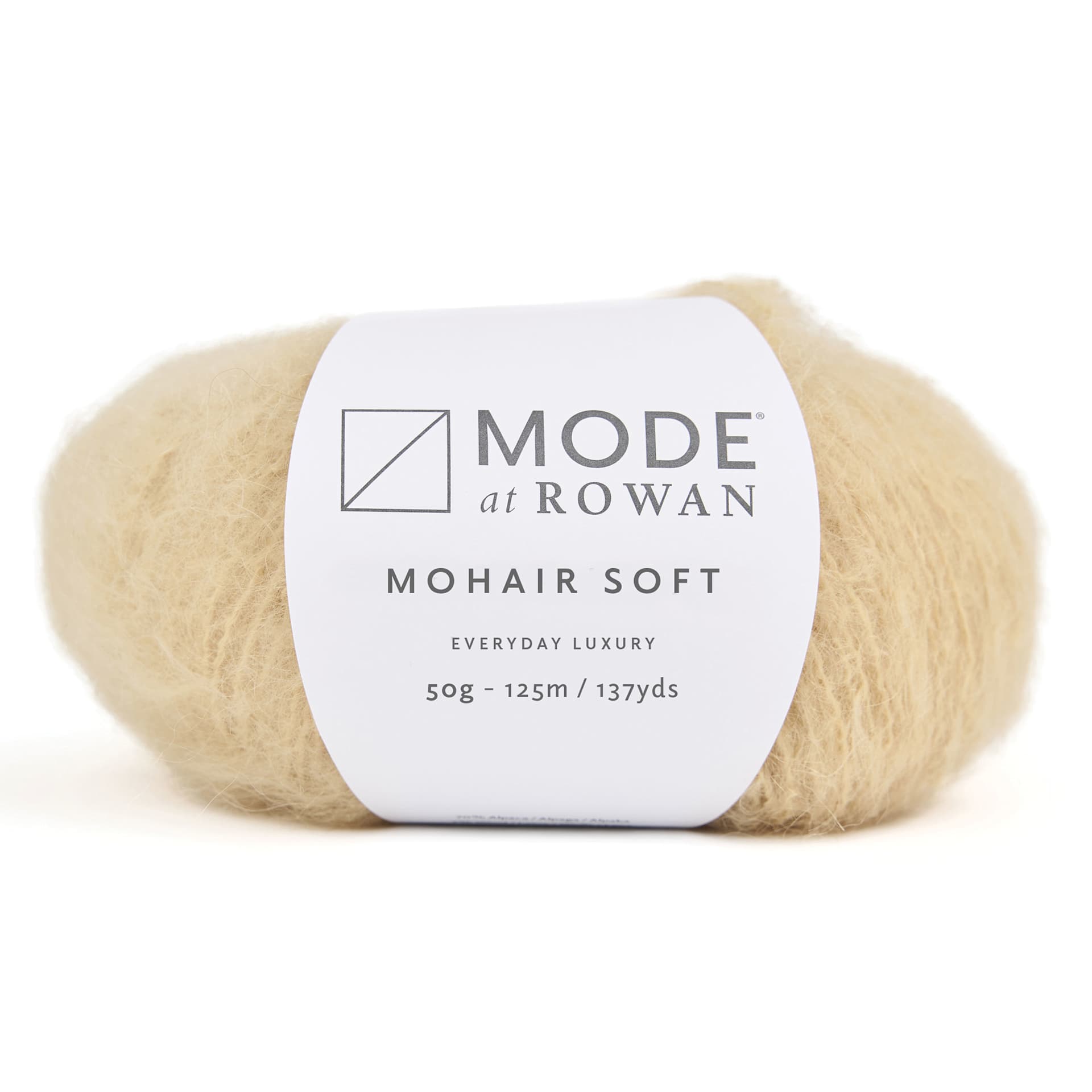 Mode at Rowan Mohair Soft Yarn - Pampas, 137 yds with packaging