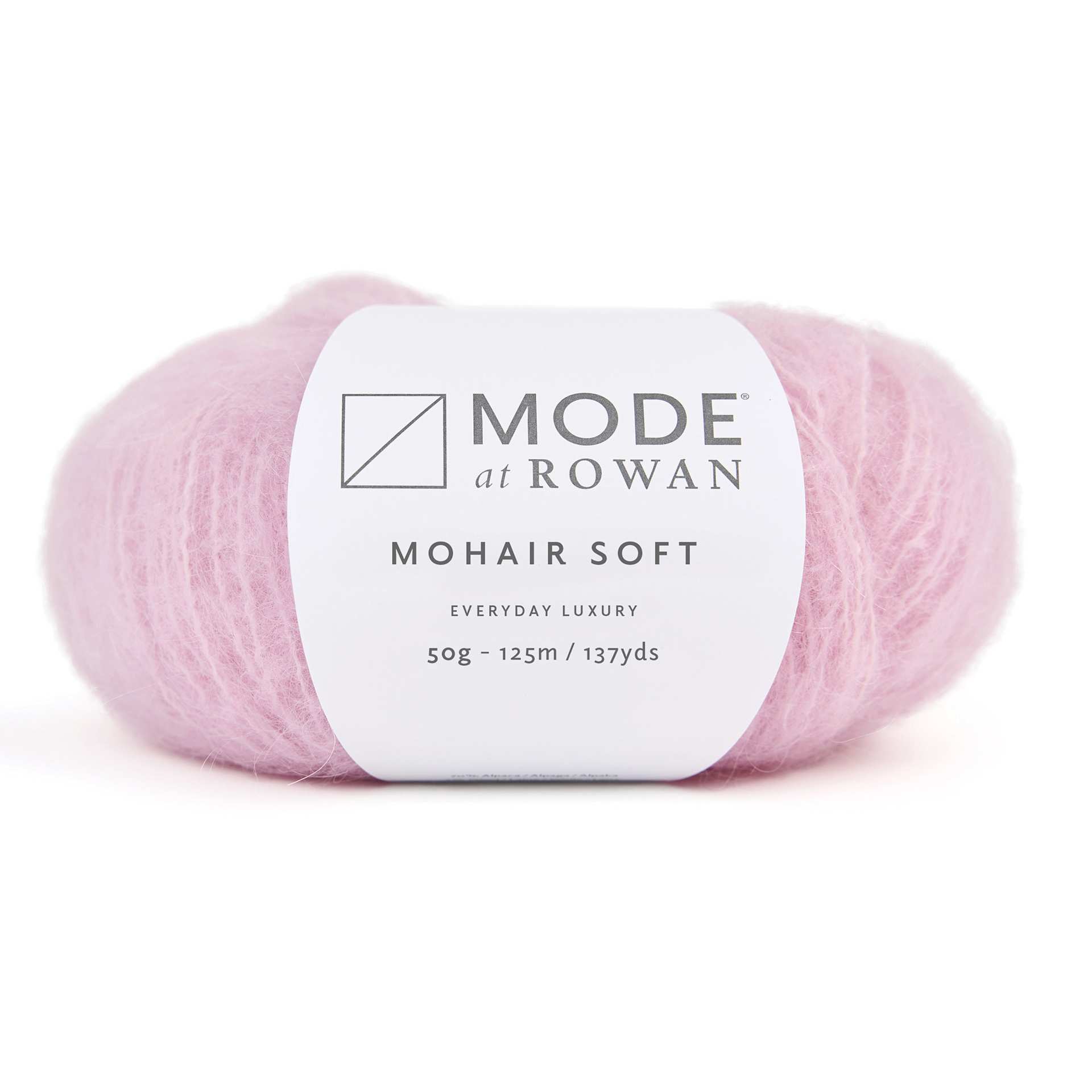Mode at Rowan Mohair Soft Yarn - Blossom, 137 yds with packaging