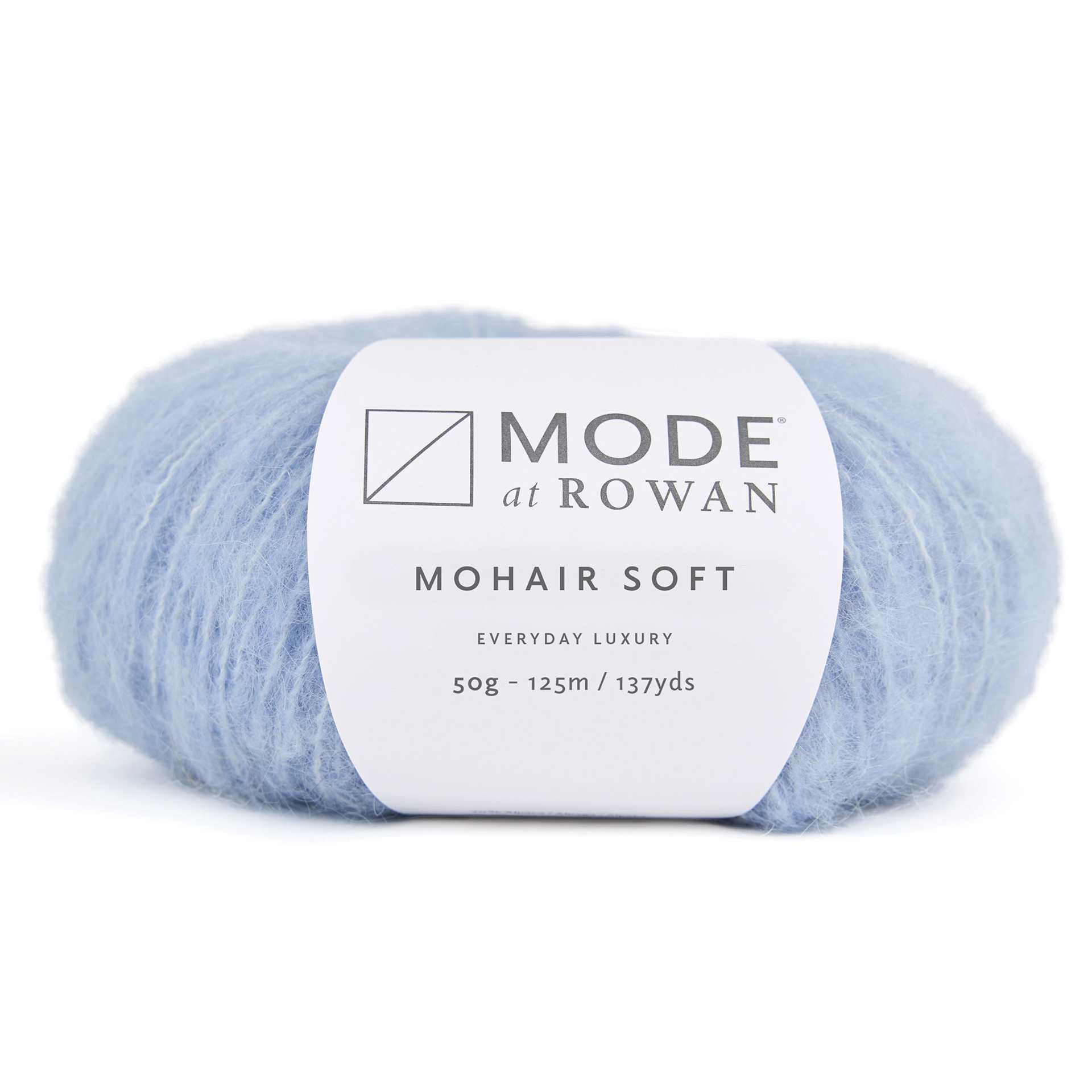 Mode at Rowan Mohair Soft Yarn - Hyacinth, 137 yds with packaging