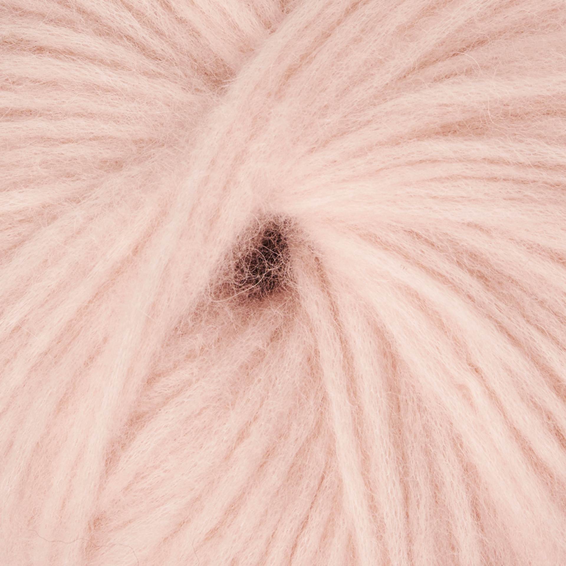 Mode at Rowan Softest Alpaca Yarn - Sugar, 142 yds close up to show texture