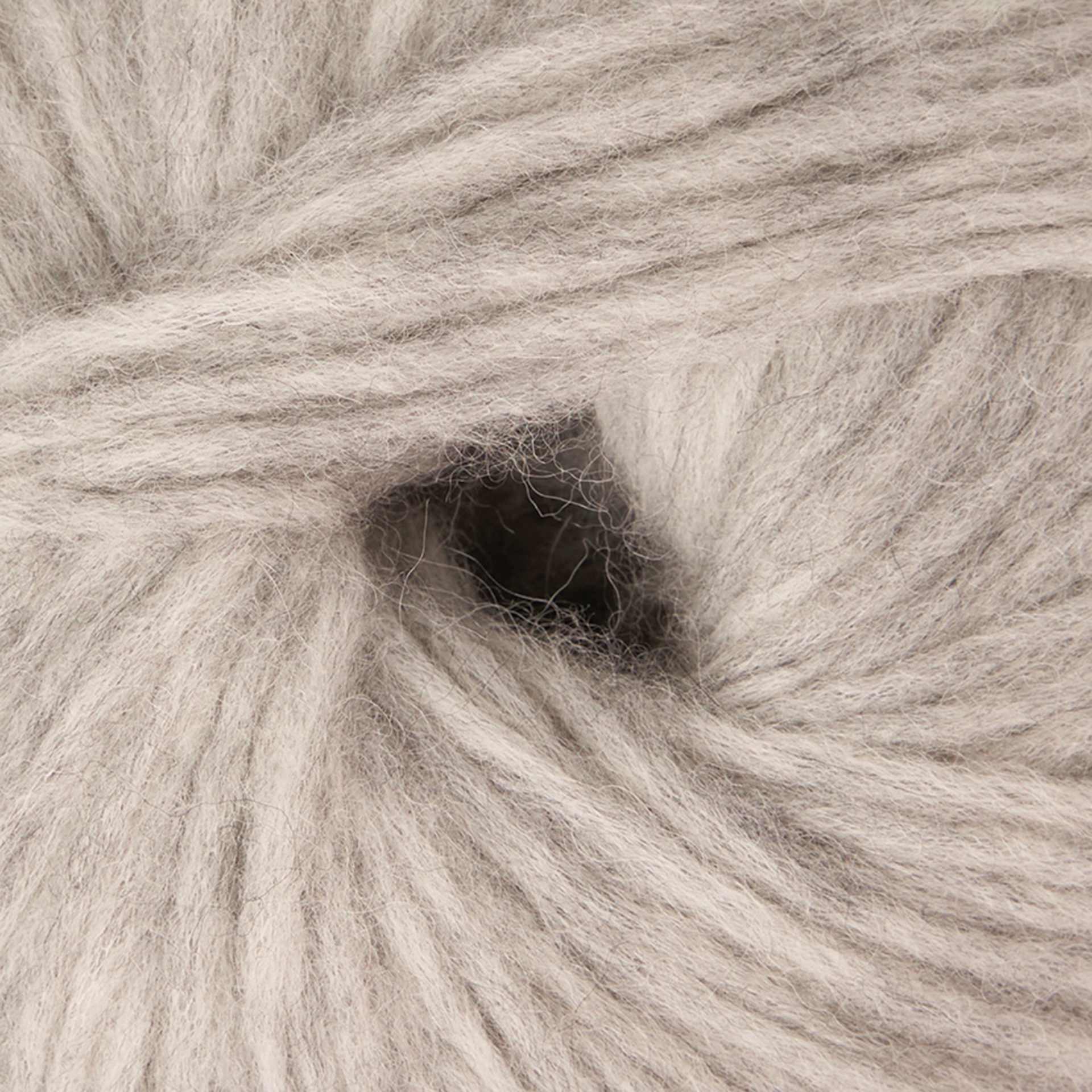 Mode at Rowan Softest Alpaca Yarn - Pebble, 142 yds close up to show texture