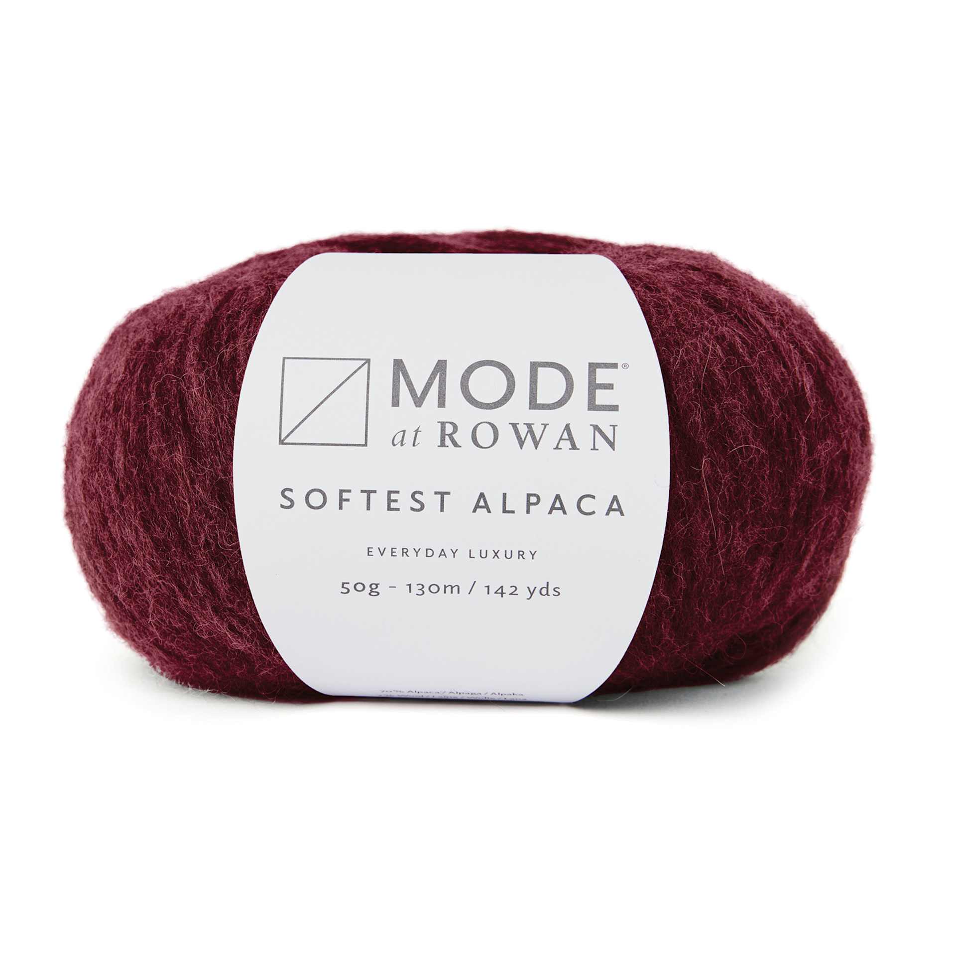 Mode at Rowan Softest Alpaca Yarn - Cranberry, 142 yds