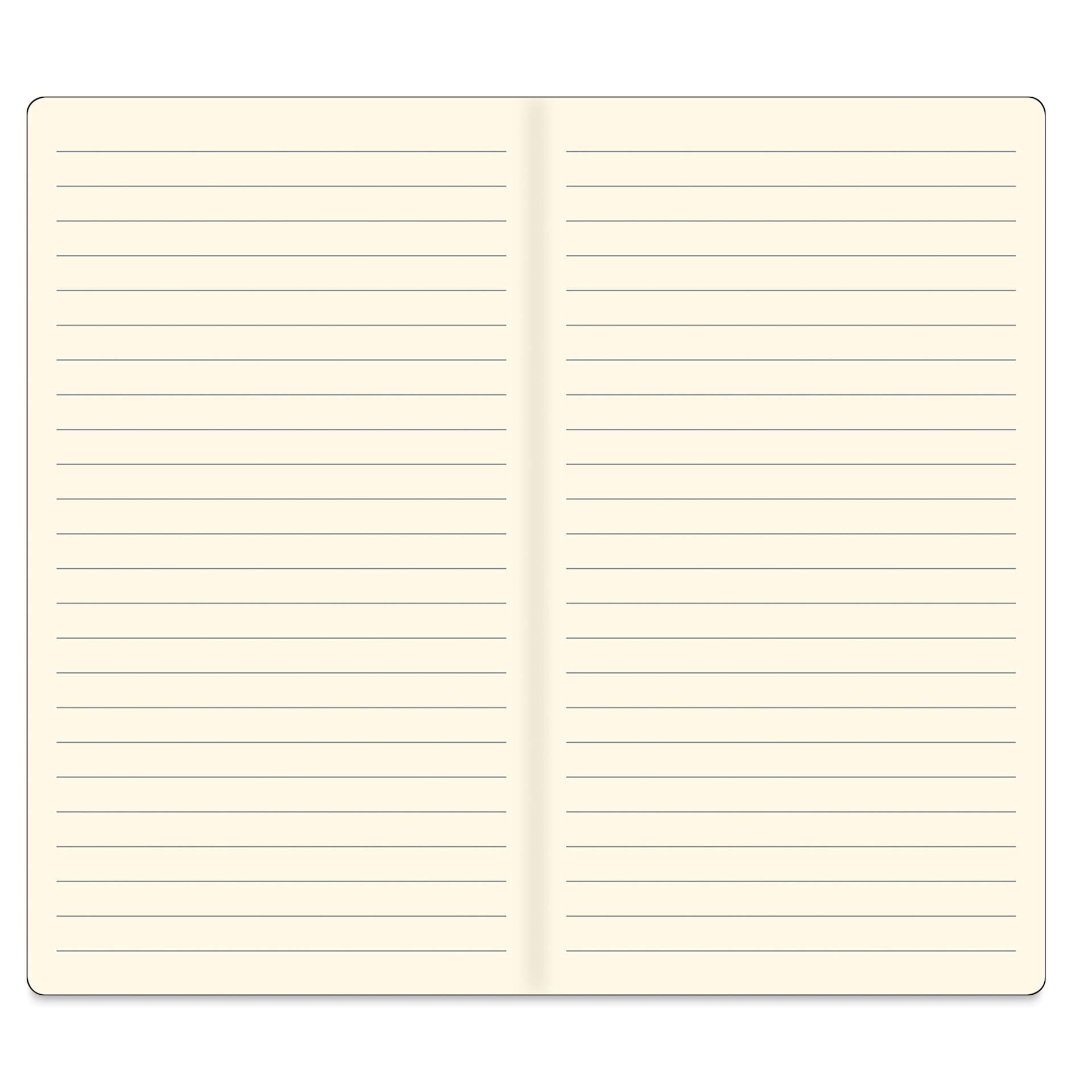 Peter Pauper Press Voyager Notebook - 4.75" x 7.9", Burgundy, ruled